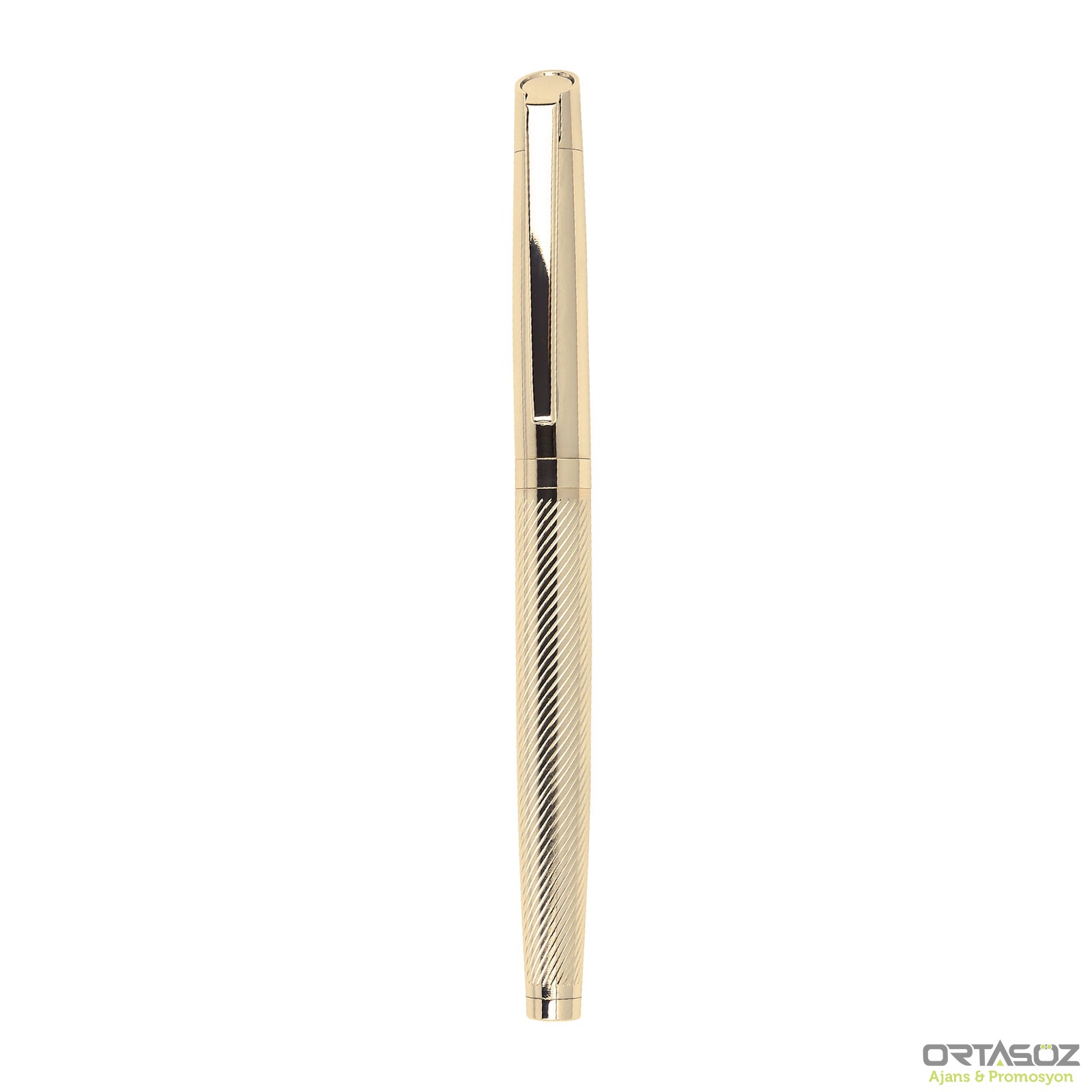 TAŞUCU ALTIN TEKLİ KALEM SETİ 