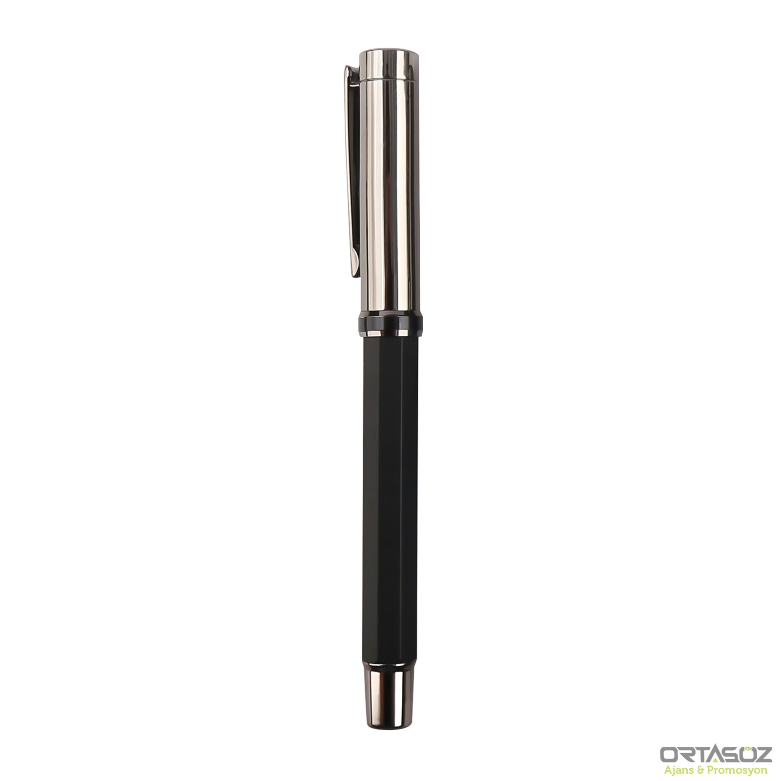 AVANOS SİYAH METAL ROLLER KALEM 