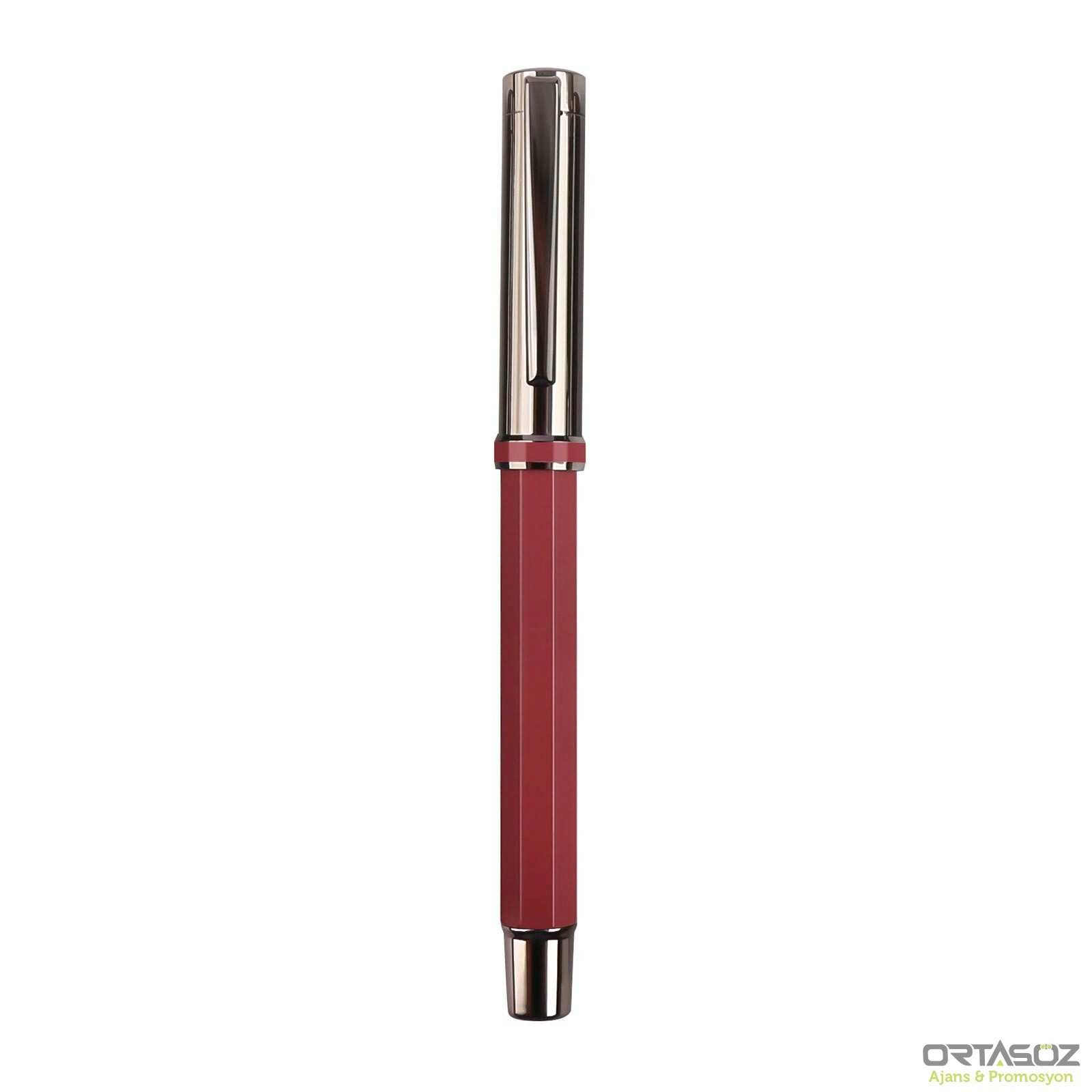 4551 AVANOS SİYAH METAL ROLLER KALEM 