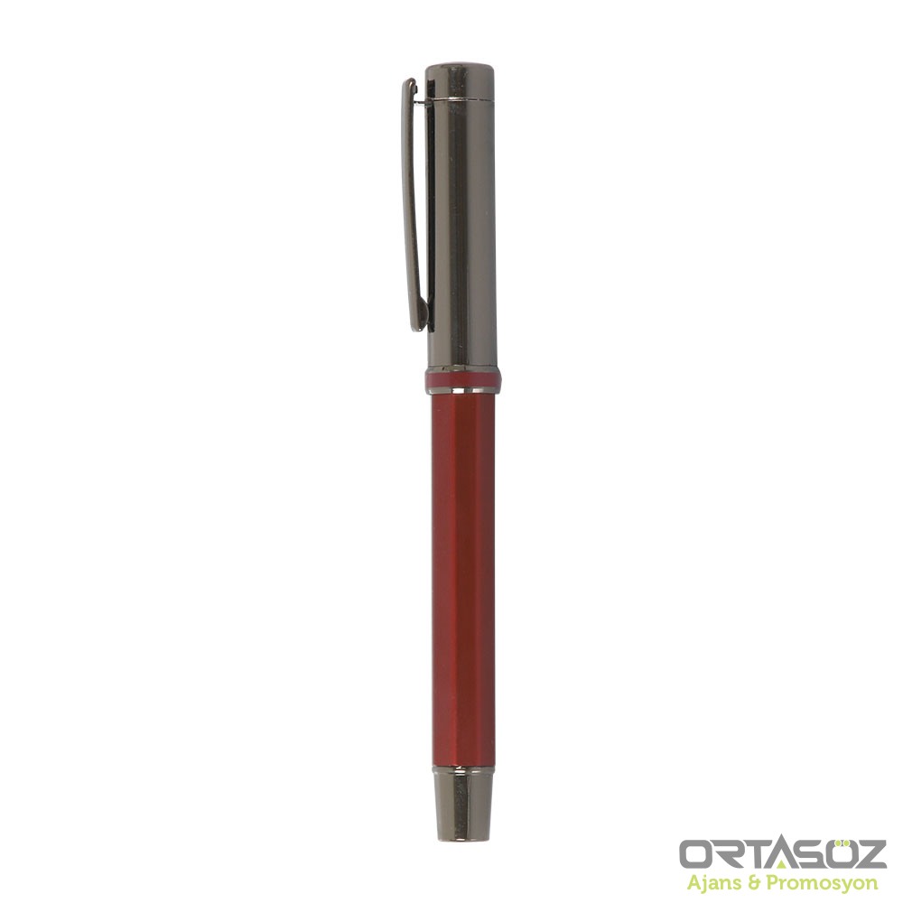 4551 AVANOS SİYAH METAL ROLLER KALEM 