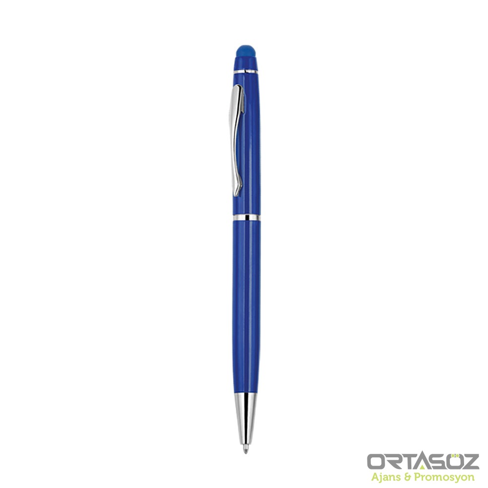 4573 İNCİRLİOVA KIRMIZI METAL TÜKENMEZ KALEM