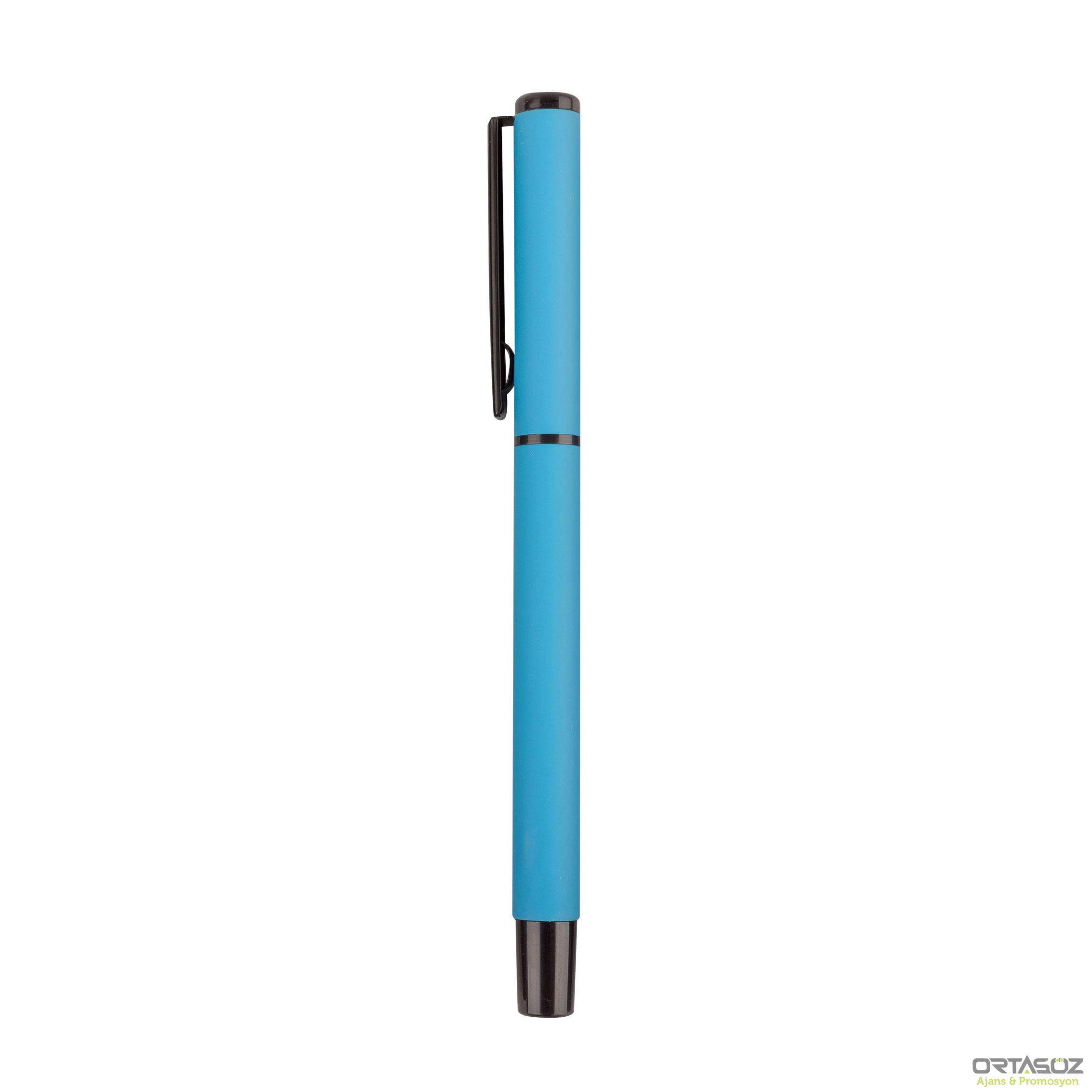 MENGEN TURKUAZ TEKLİ KALEM SETİ