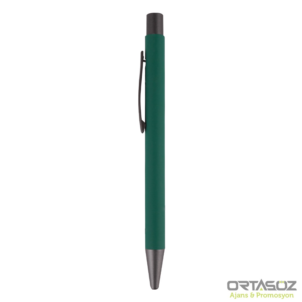 4593 BİSMİL GRİ METAL TÜKENMEZ KALEM