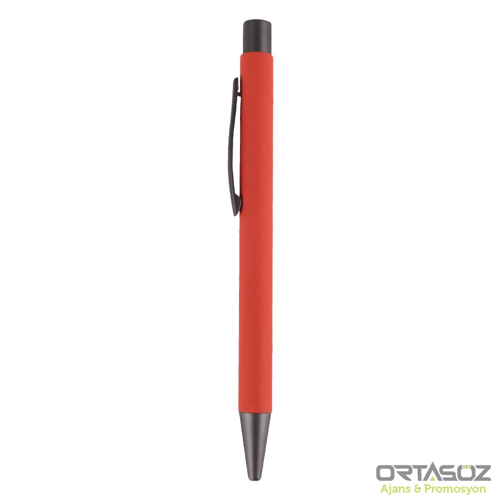 4593 BİSMİL GRİ METAL TÜKENMEZ KALEM