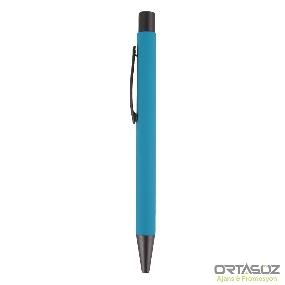 4593 BİSMİL GRİ METAL TÜKENMEZ KALEM