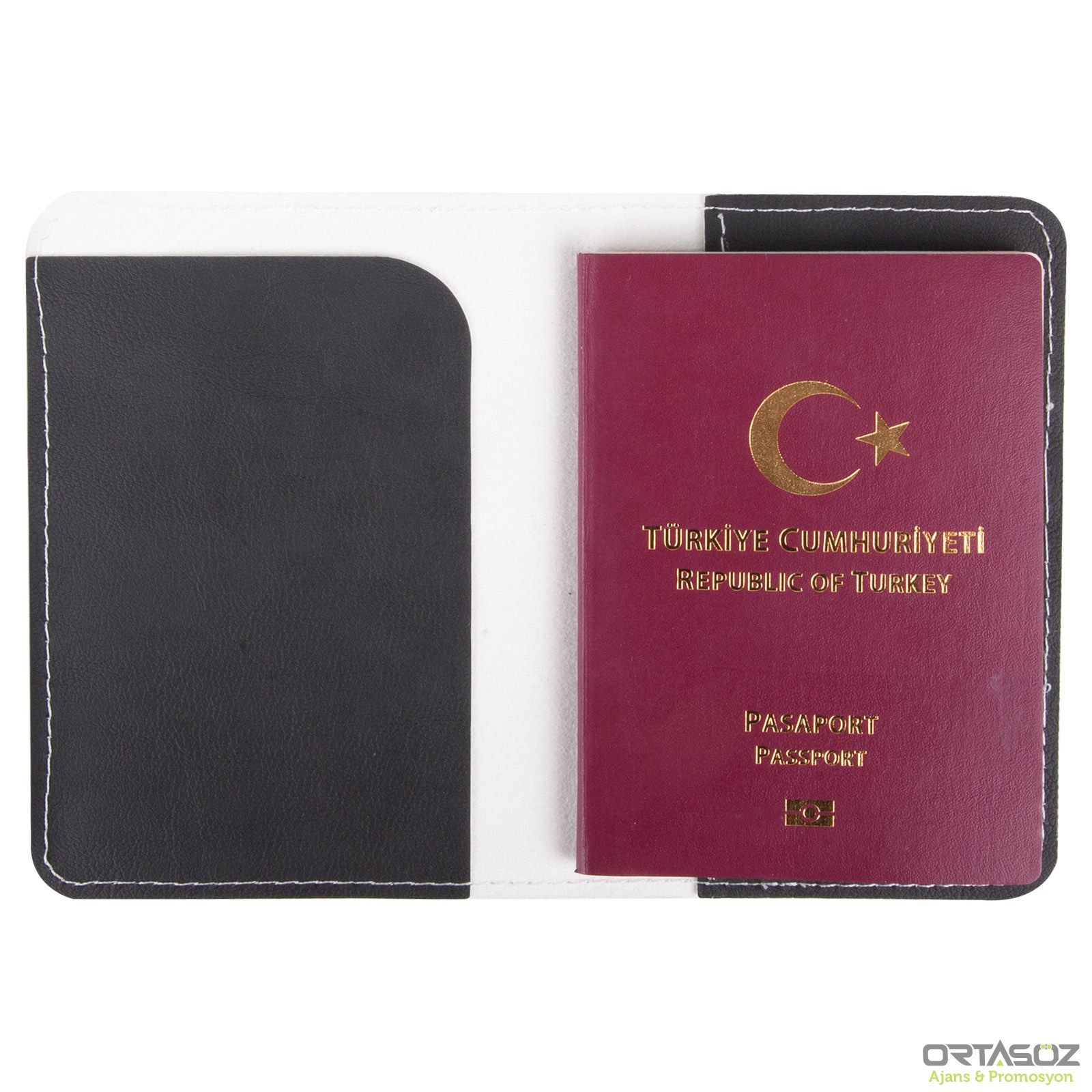 4601 PASAPORTLUK KIRMIZI DERİ