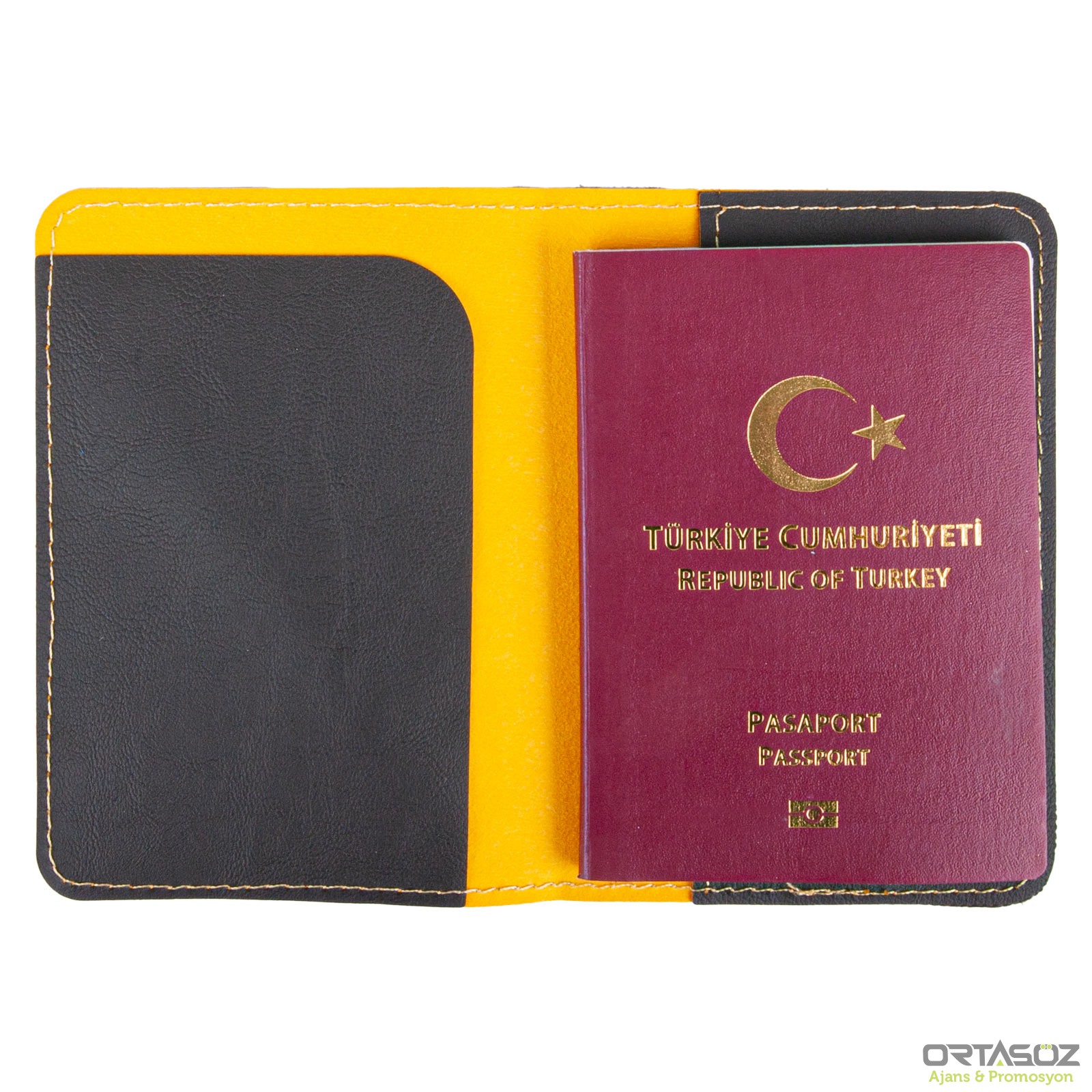 4601 PASAPORTLUK KIRMIZI DERİ
