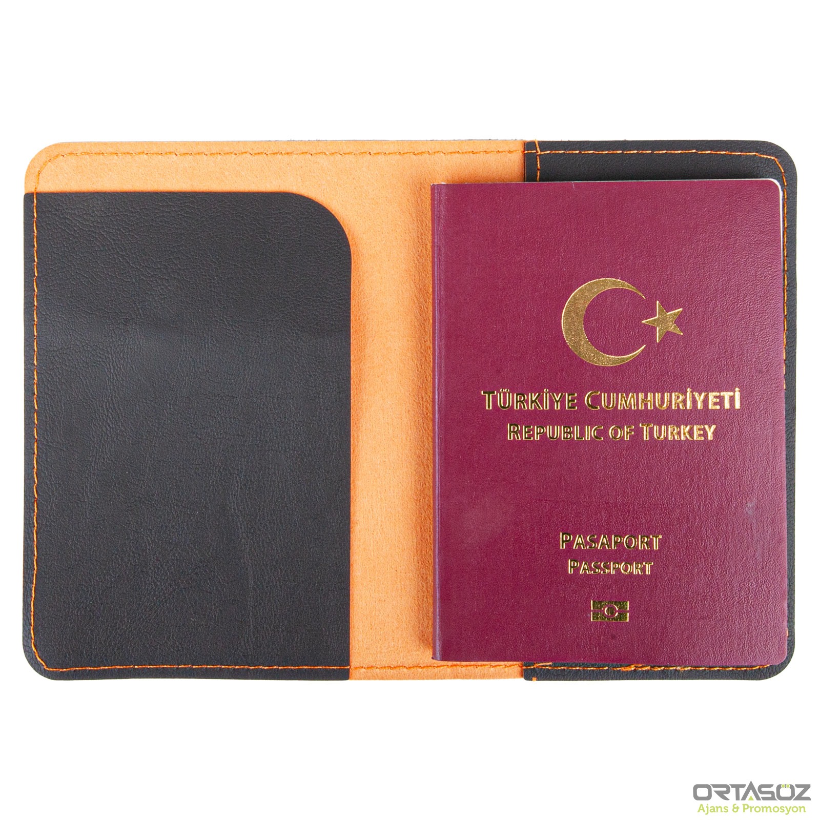 4601 PASAPORTLUK KIRMIZI DERİ