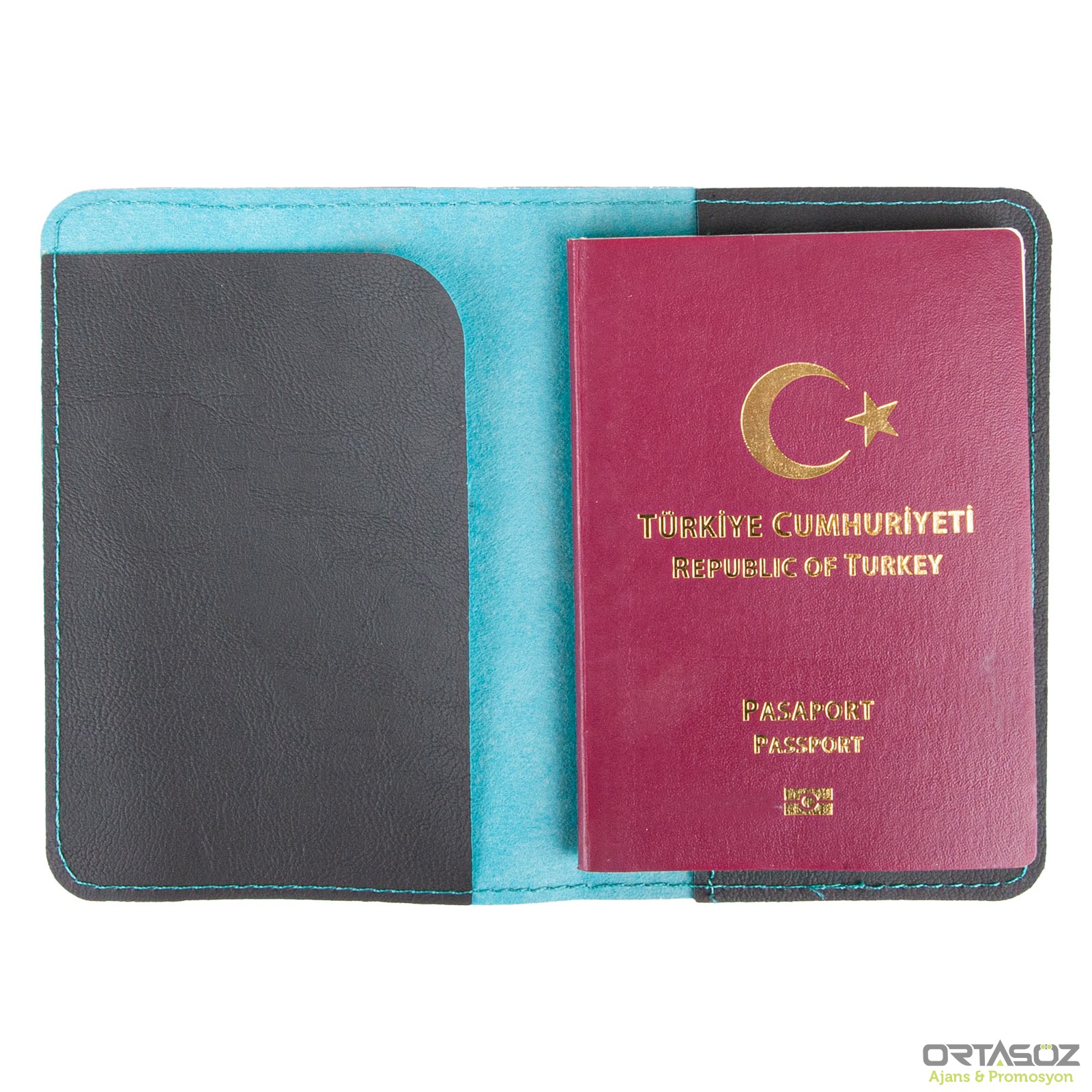 4601 PASAPORTLUK KIRMIZI DERİ