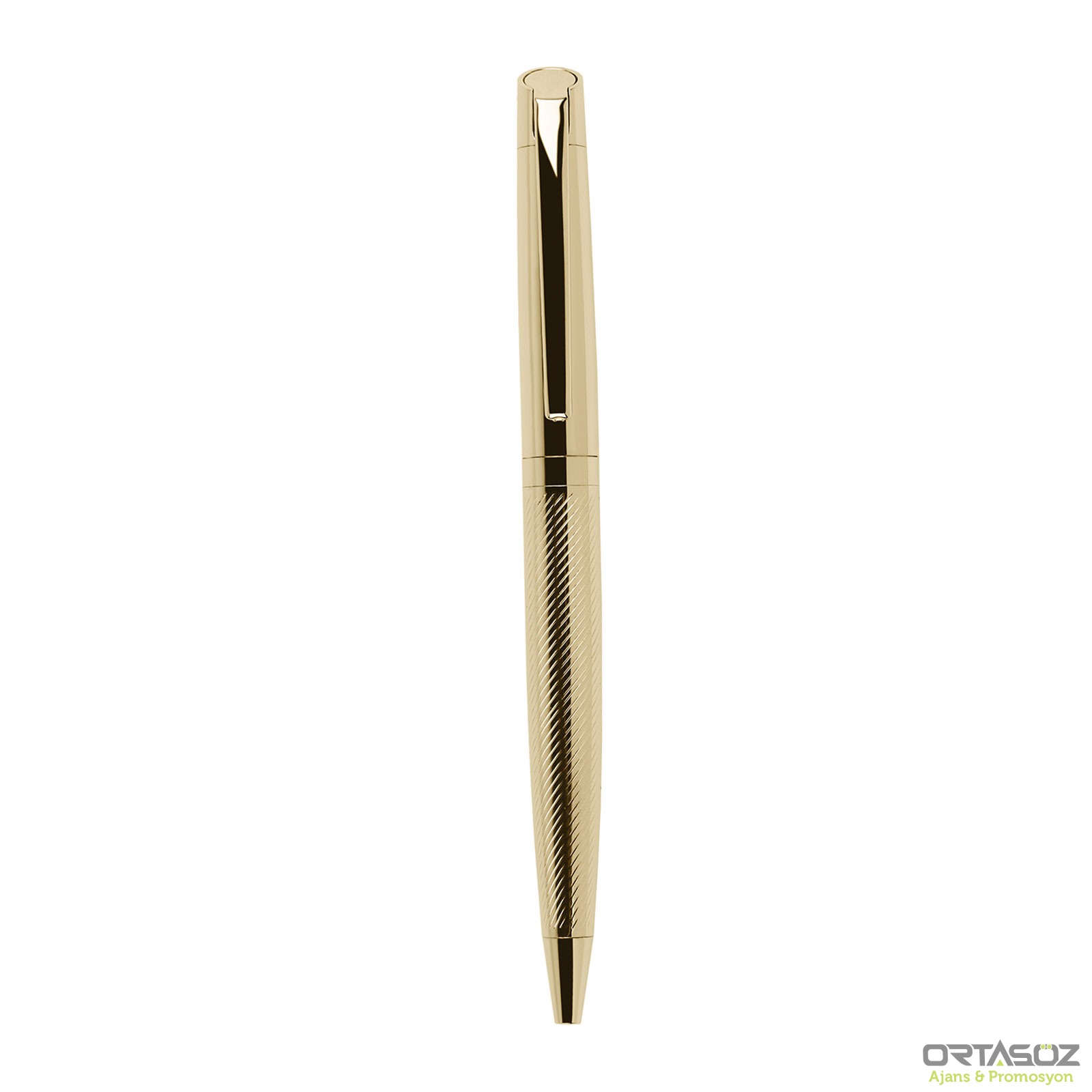 FERİZLİ ALTIN METAL TÜKENMEZ KALEM 