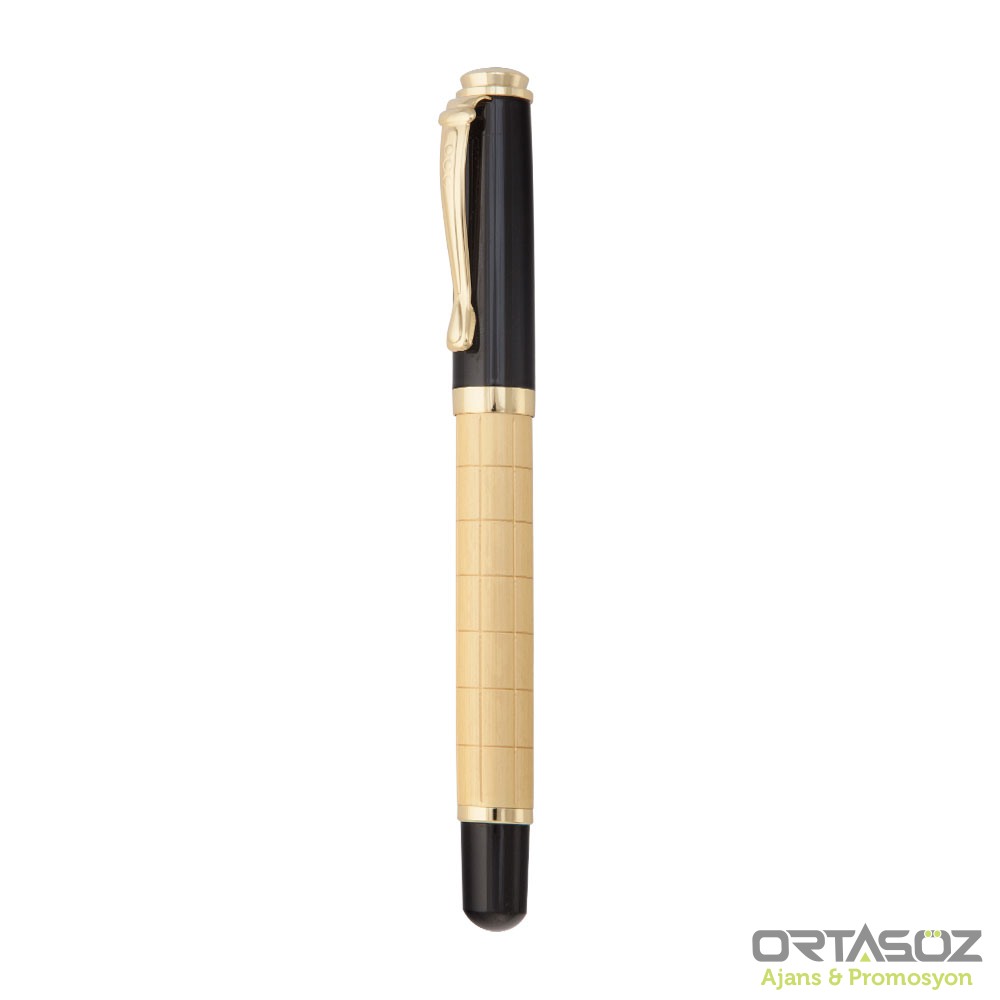 4615 YOMRA SİYAH METAL ROLLER KALEM 