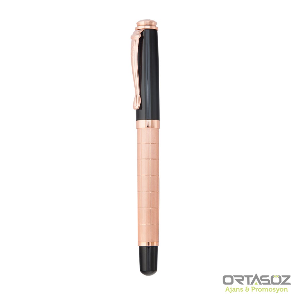 4615 YOMRA SİYAH METAL ROLLER KALEM 