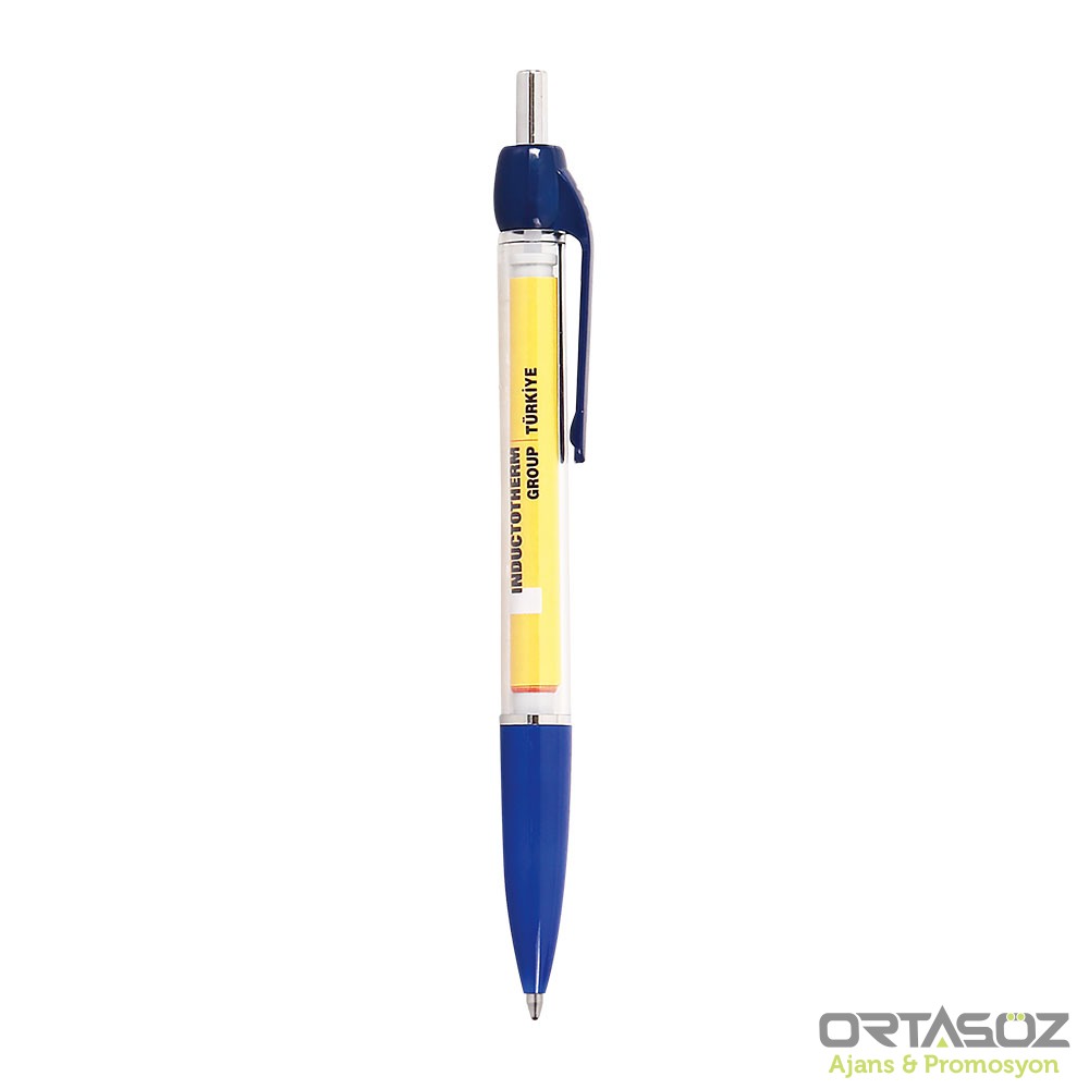 4625 GEVAŞ TURUNCU PLASTİK TÜKENMEZ BANNER KALEM 