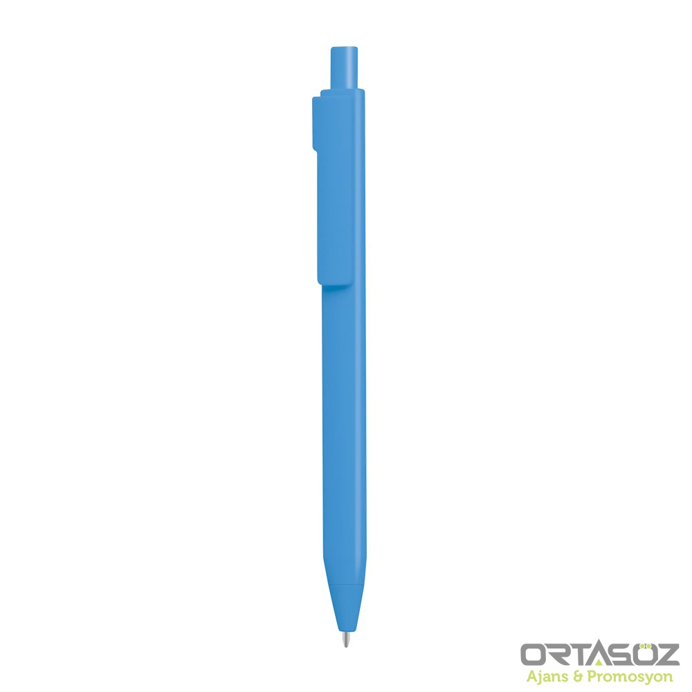 DEVREK TURKUAZ PLASTİK TÜKENMEZ KALEM 