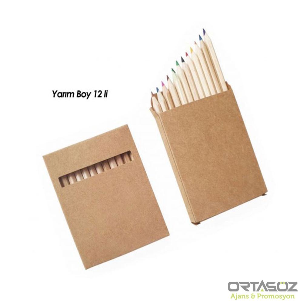 İYİDERE 12Lİ YARIM BOY BOYAMA SETİ 