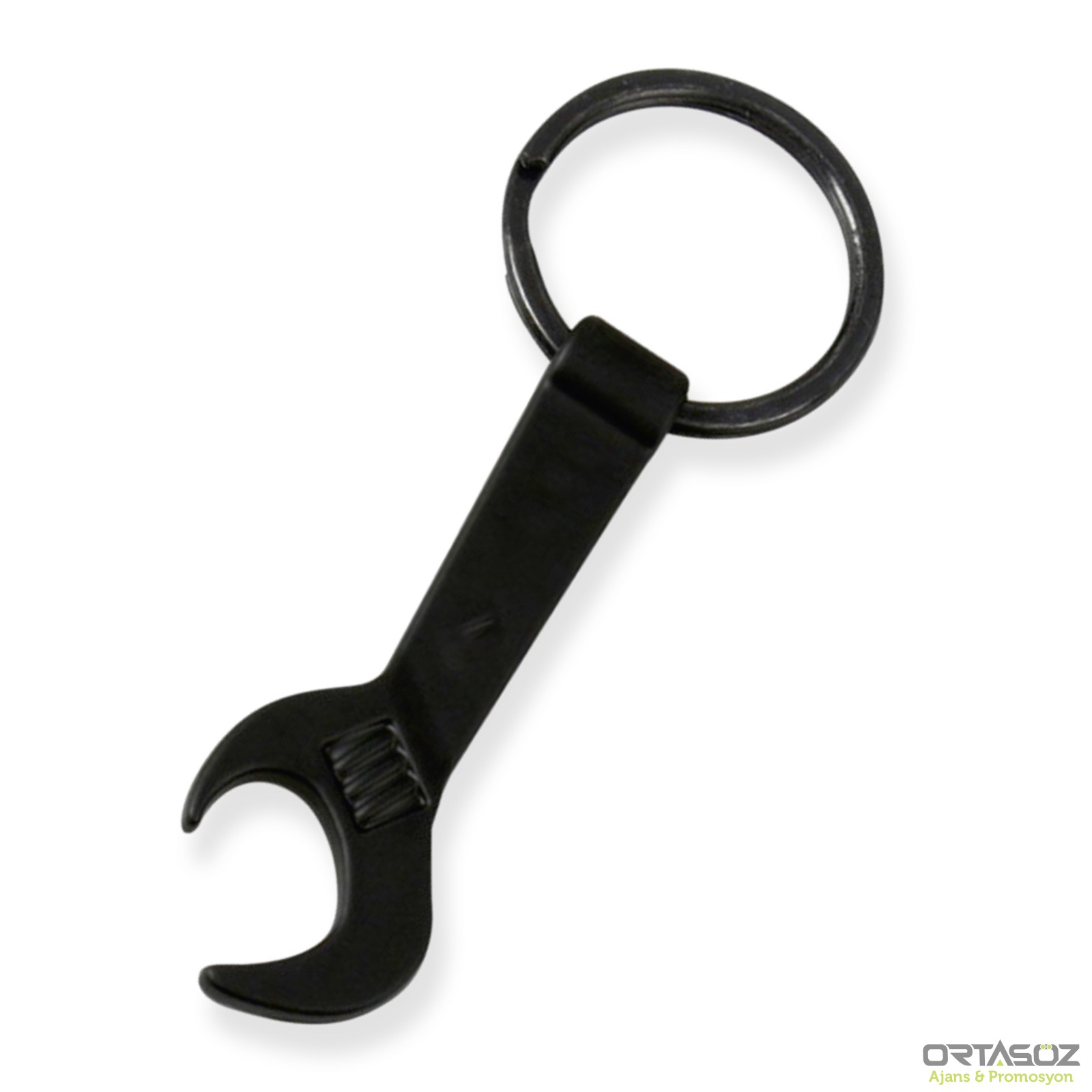 ALTKOZAN SİYAH ÇİFT YÖN METAL ANAHTARLIK