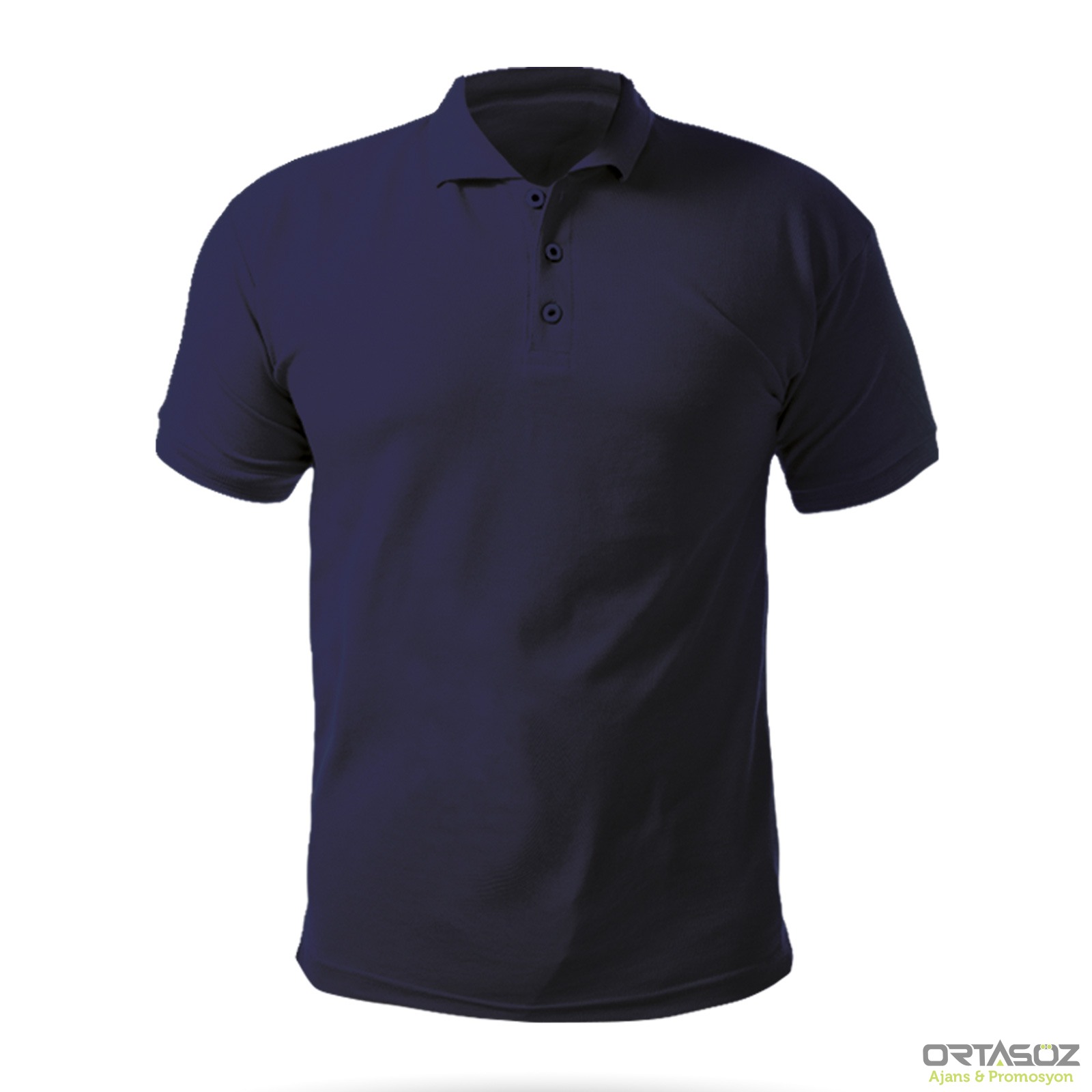 488905 AÇELYA LACİVERT M POLO YAKA TİŞÖRT