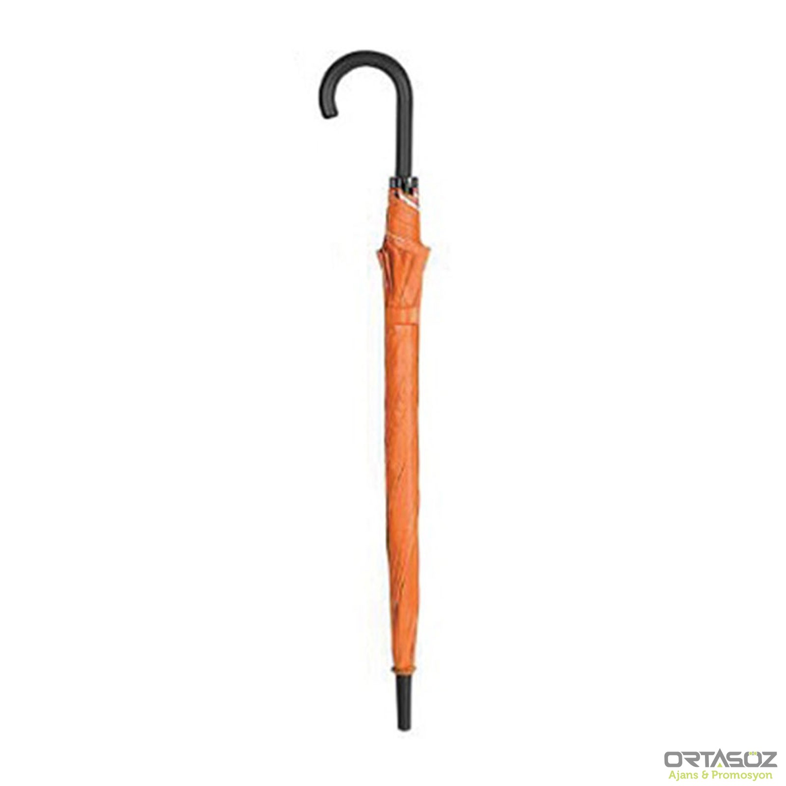 LONGAN TURUNCU PLASTİK SAPLI ŞEMSİYE