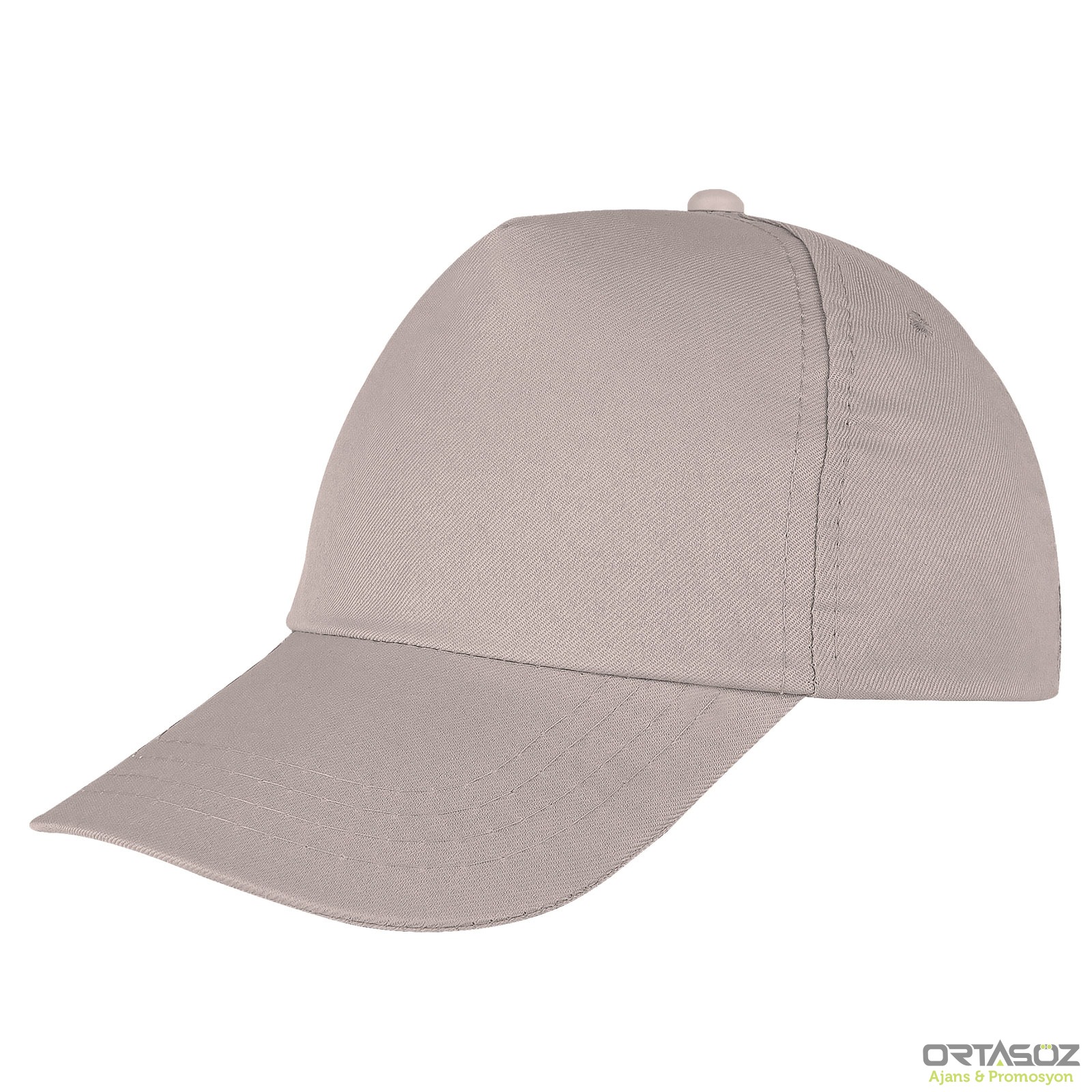 4894 PAPATYA  GRİ POLYESTER ŞAPKA