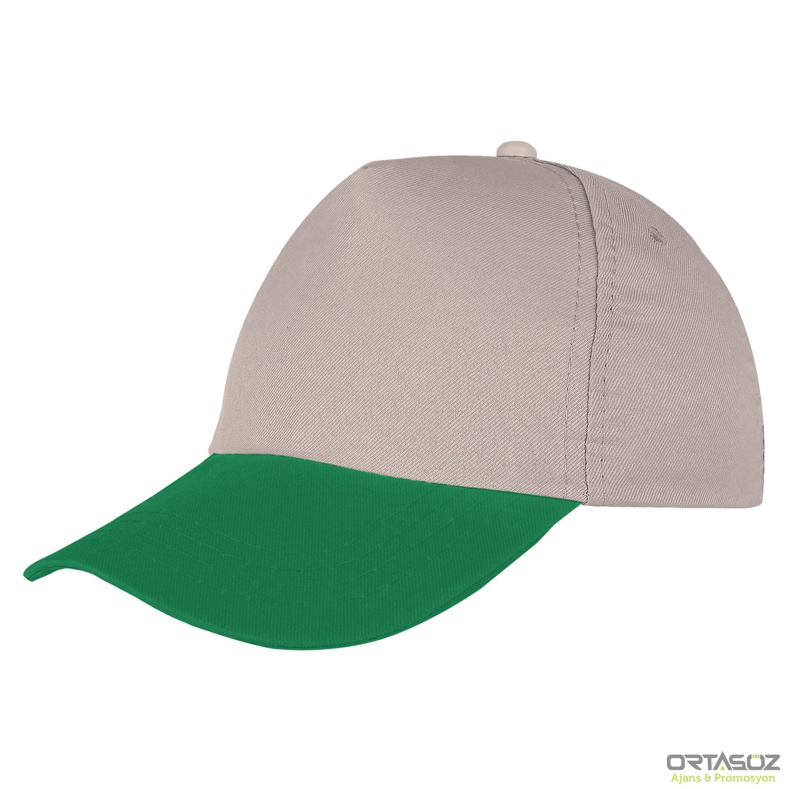 4894 PAPATYA  GRİ POLYESTER ŞAPKA