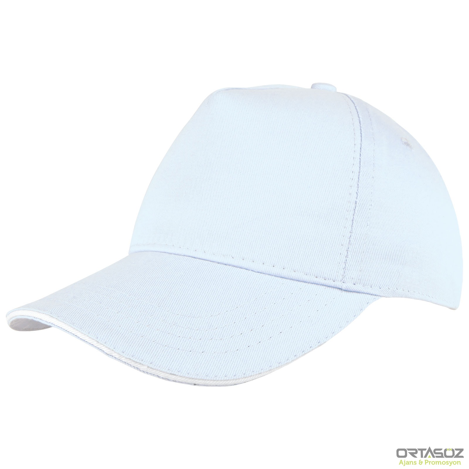 4896 POMELO SARI SANDWICH SİPER COTTON ŞAPKA