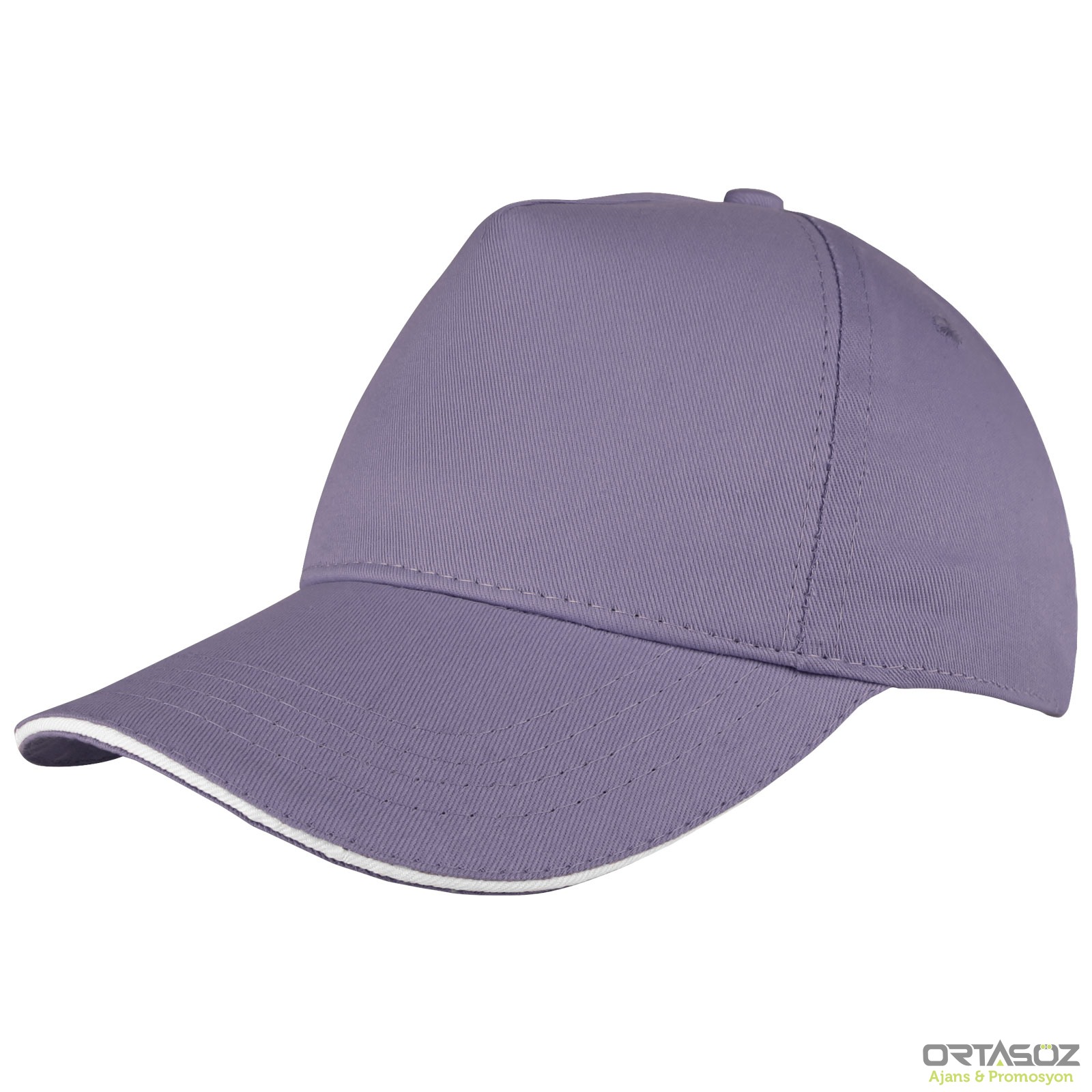 4896 POMELO SARI SANDWICH SİPER COTTON ŞAPKA