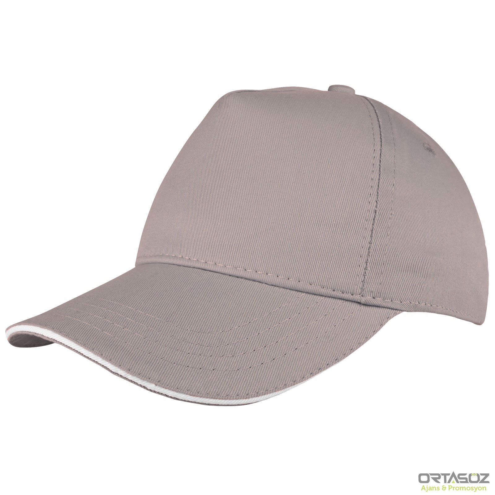 4896 POMELO SARI SANDWICH SİPER COTTON ŞAPKA