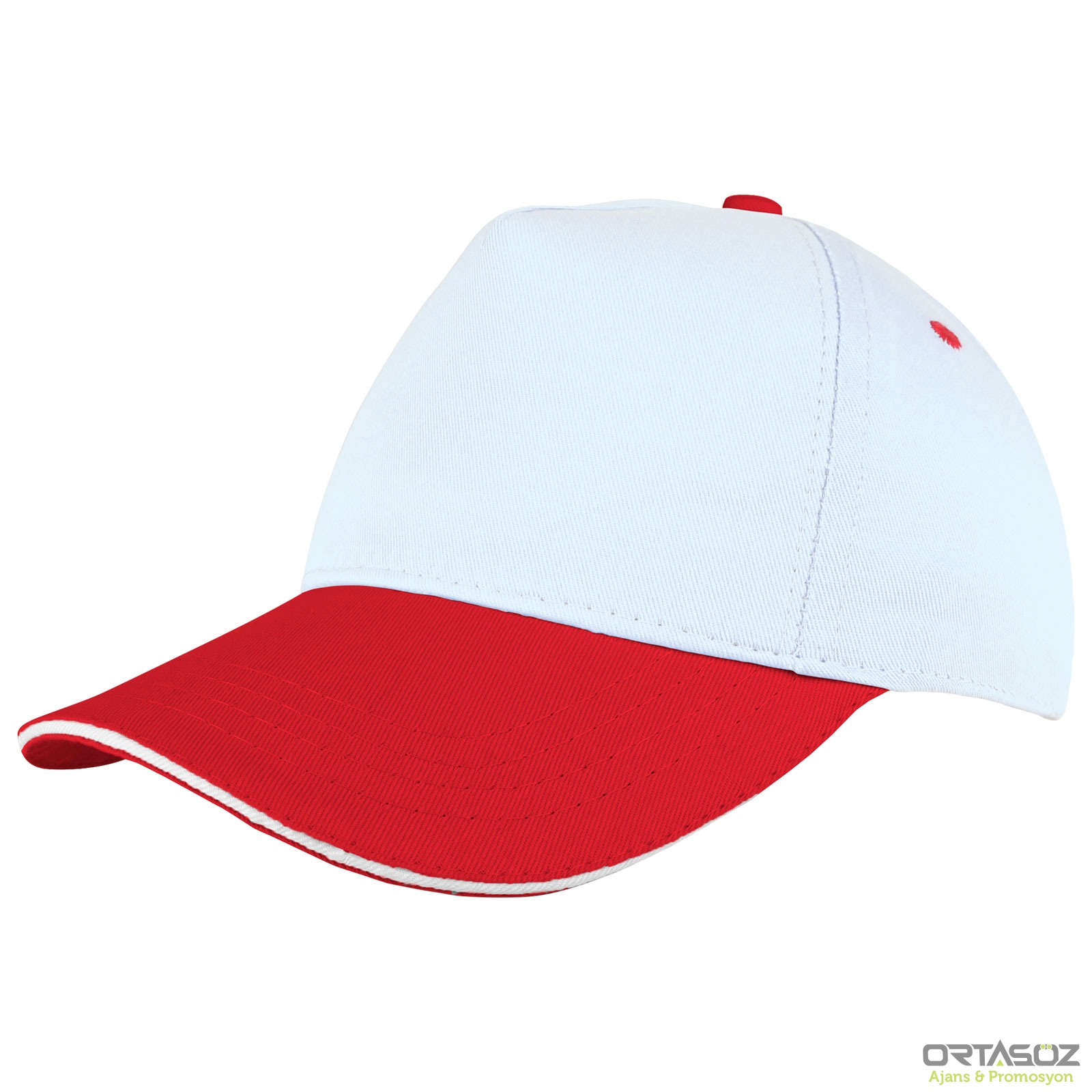 4896 POMELO SARI SANDWICH SİPER COTTON ŞAPKA