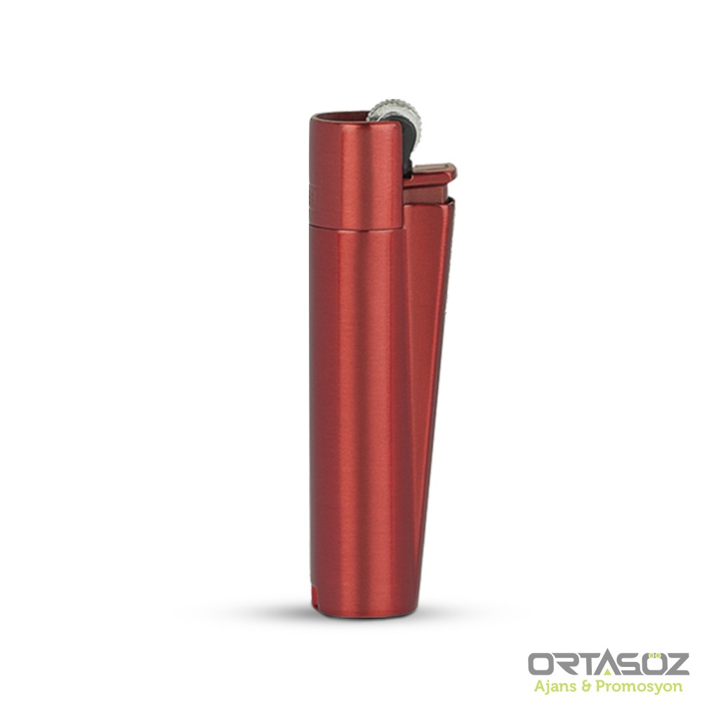 4913 MENENGİÇ FÜME-SİYAH CLİPPER METAL SİBOPLU ÇAKMAK