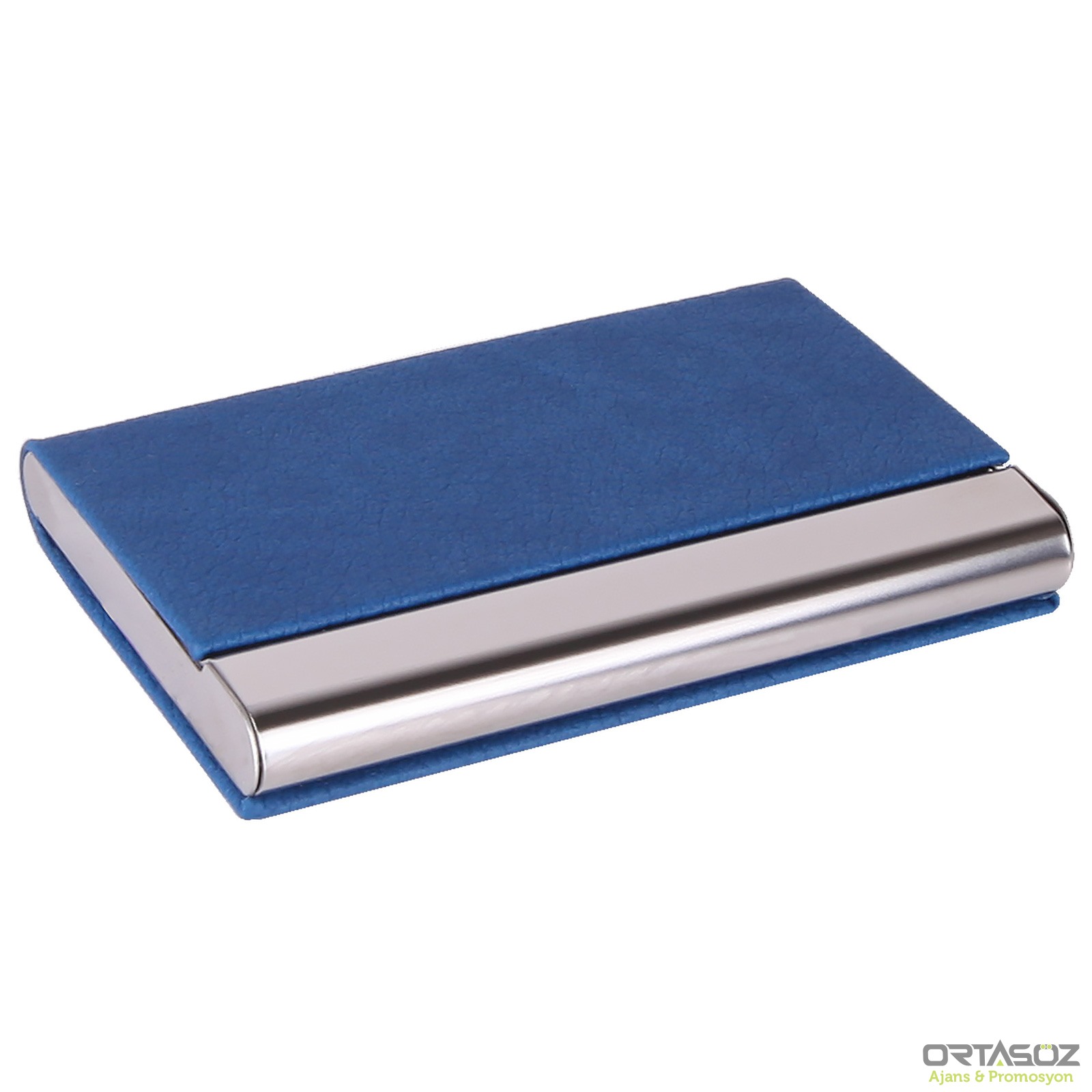 BARLAS LACİVERT DERİ KARTVİZİTLİK