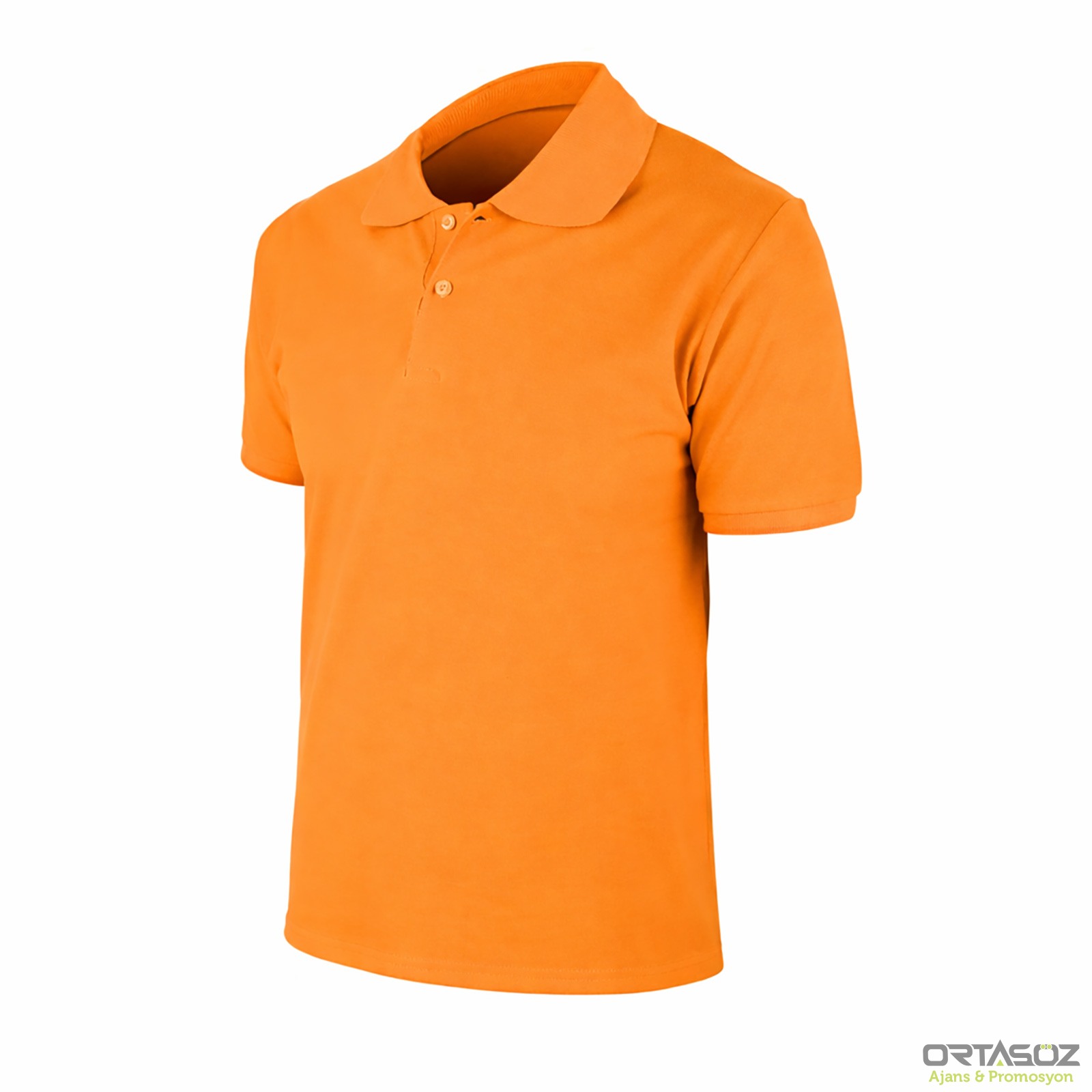 BEGONYA TURUNCU XXL POLO YAKA TİŞÖRT