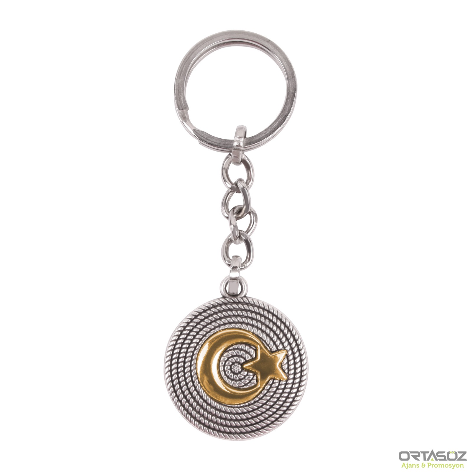 ÇEMDÜZÜ TEK YÖN METAL ANAHTARLIK 