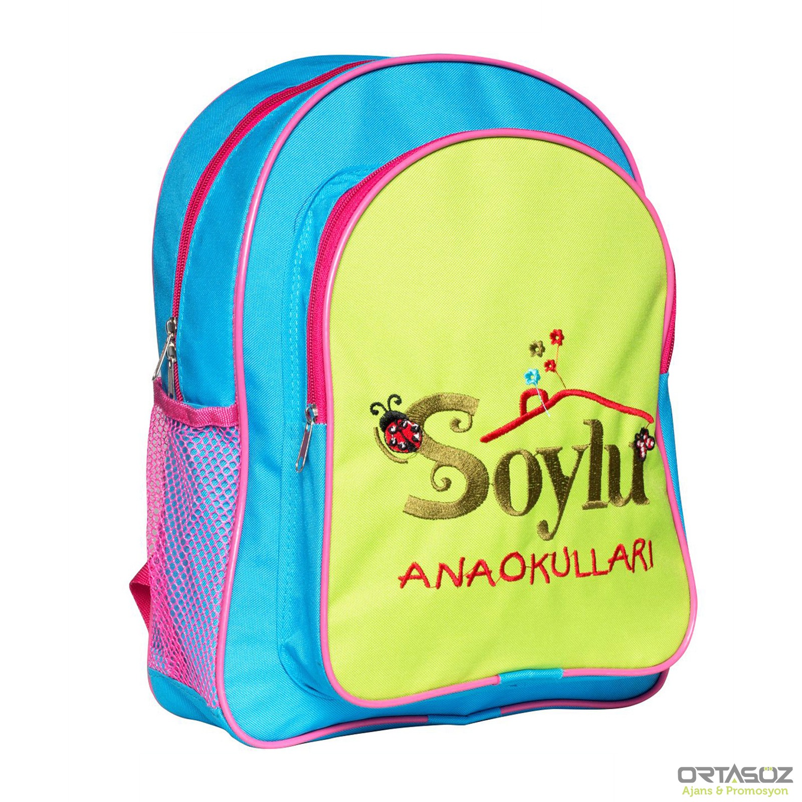 5080 BAMBU SARI ANAOKULU ÇANTASI