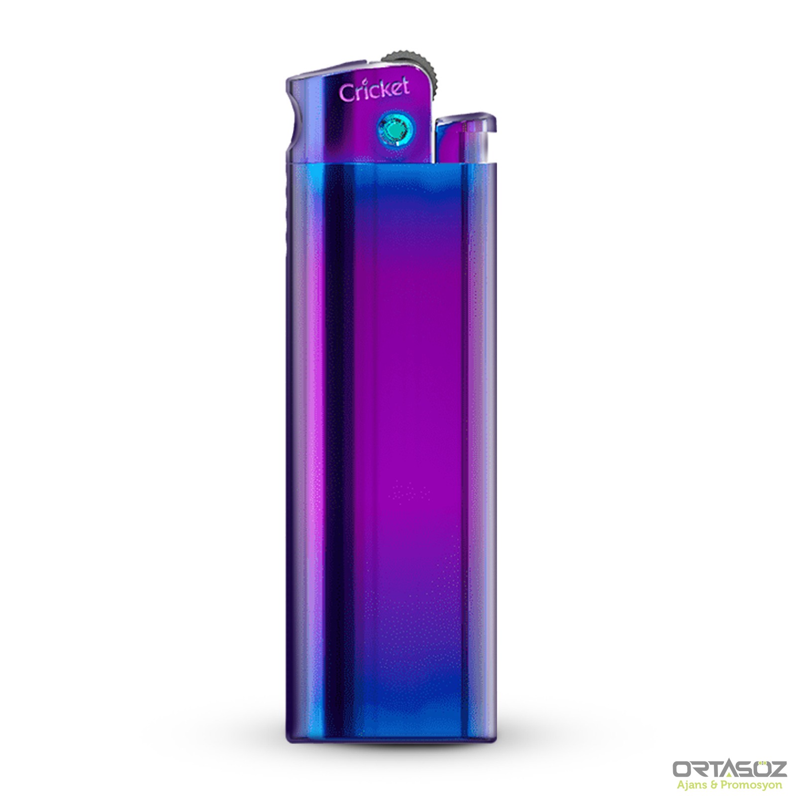 MELET MOR CRİCKET TURBOLU METAL SİBOPLU ÇAKMAK