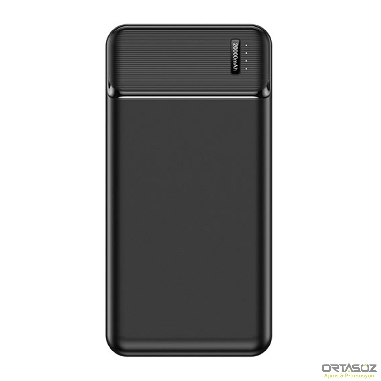 ORTACA 20.000 MAH SİYAH POWERBANK