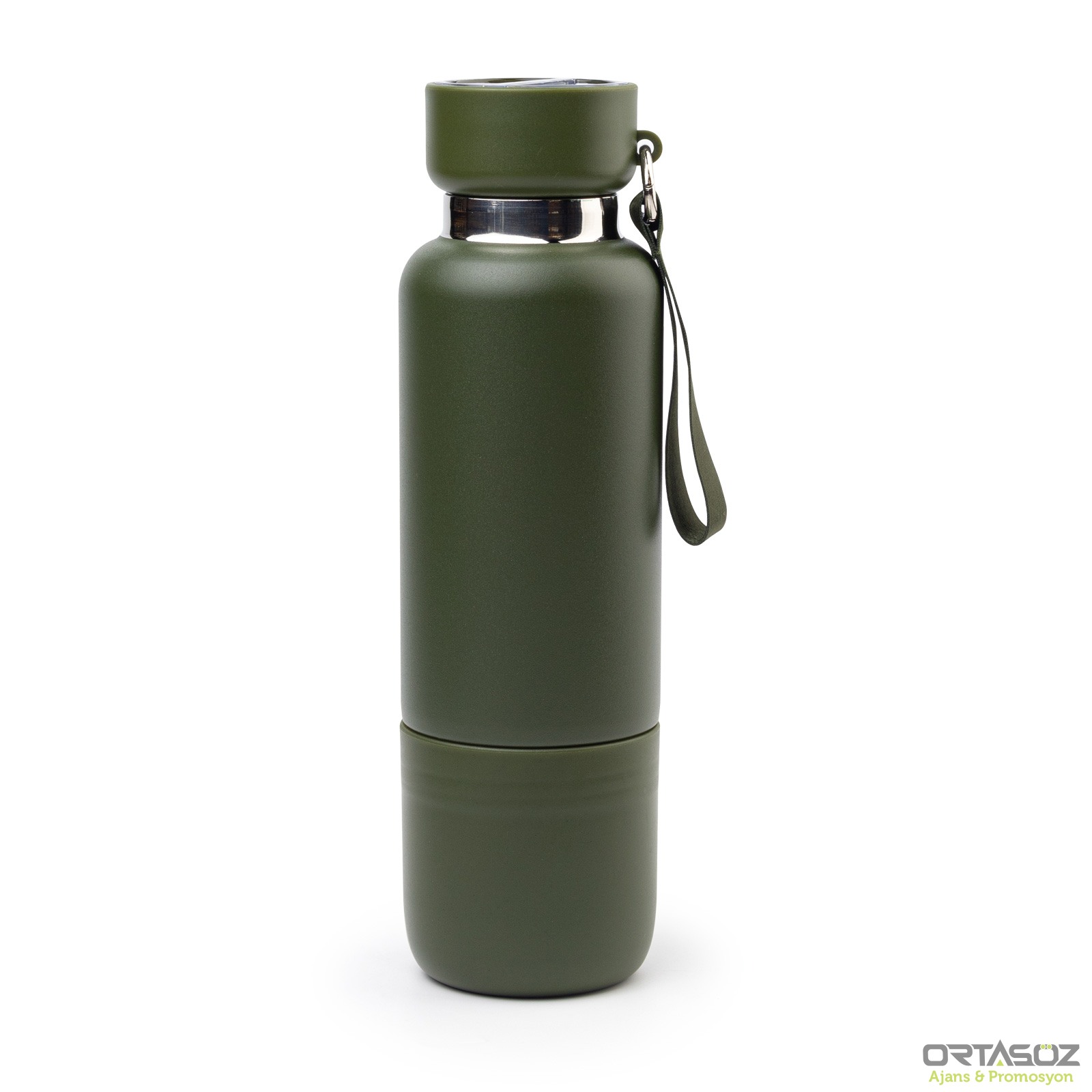 ULUDAĞ YEŞİL 500 ML BARDAKLI TERMOS