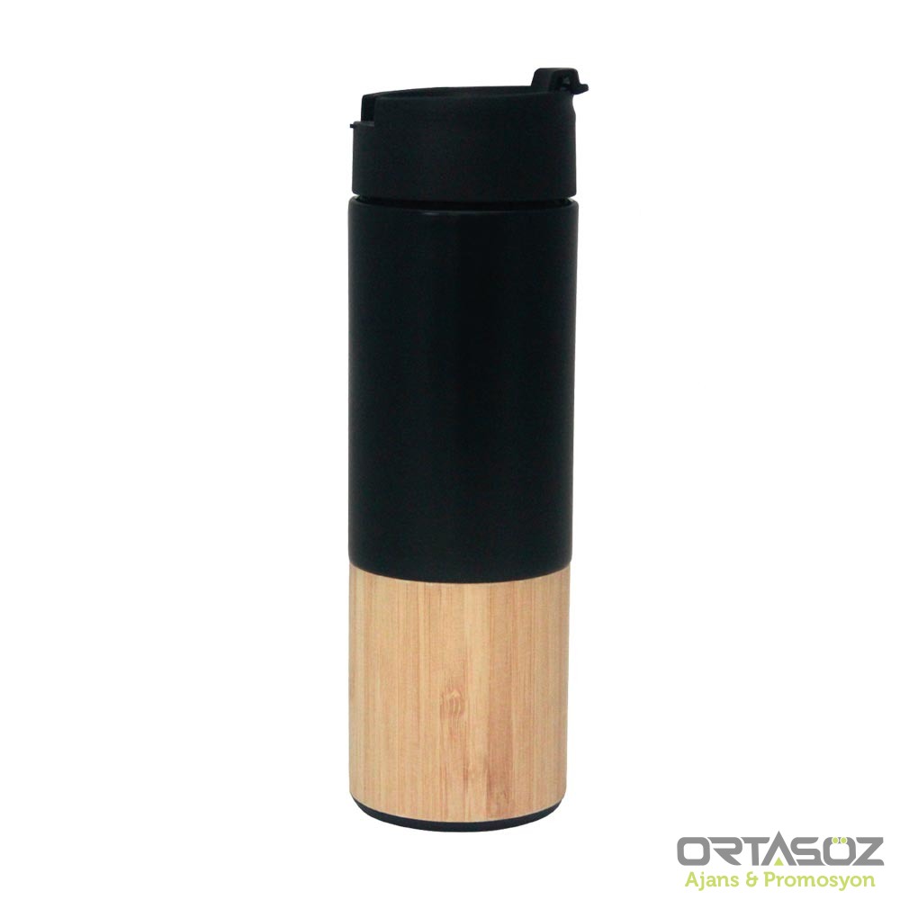 BOLUK 500 ML BAMBU ÇELİK TERMOS 