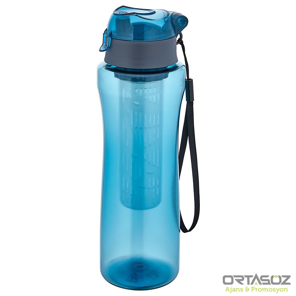 7981 BURDUR SİYAH 800 ML DETOKSLU SAN MATARA