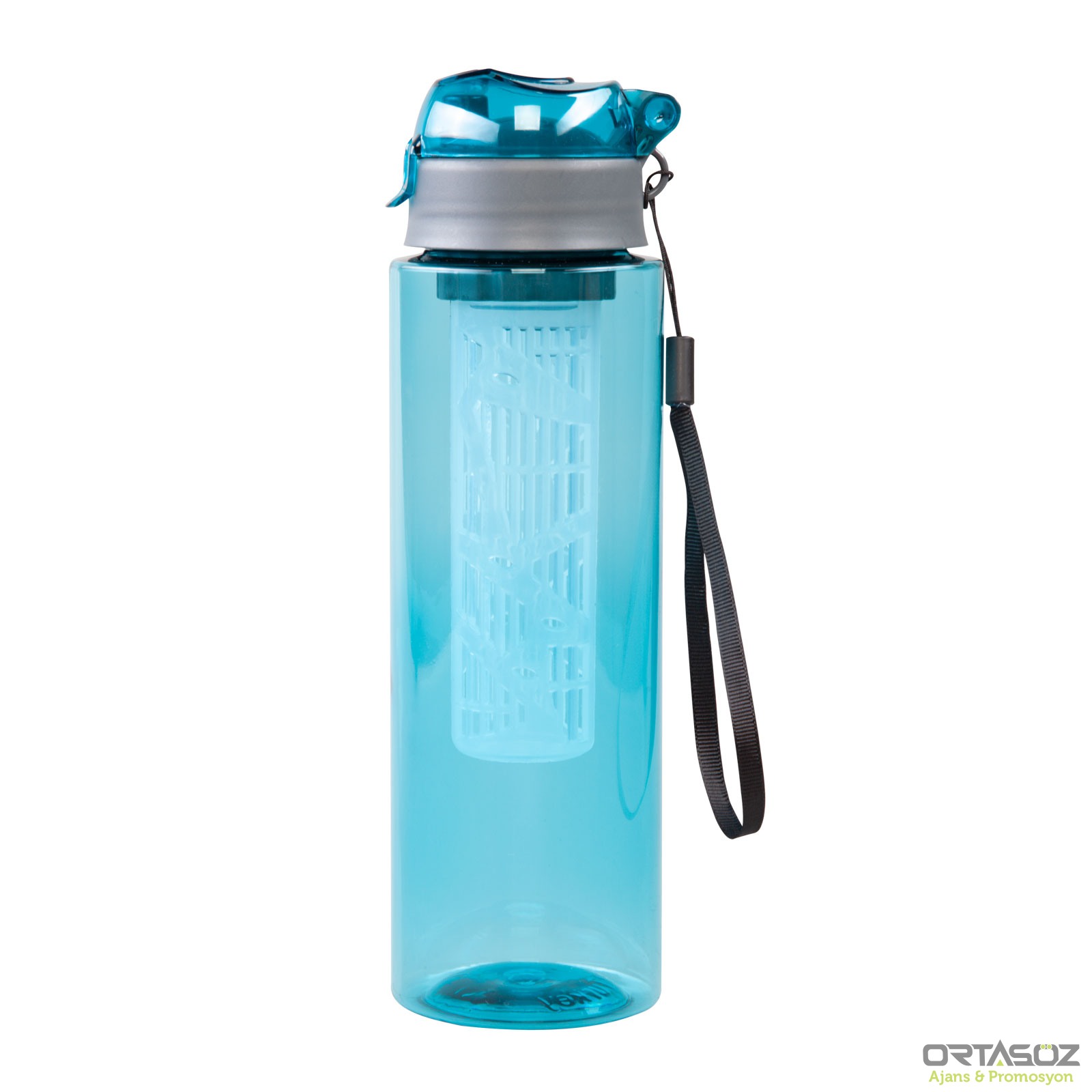 7990 ERİKLİ TURKUAZ 800 ML DETOKSLU SAN MATARA