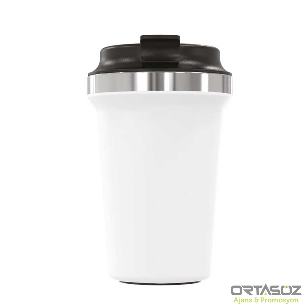 7993 RABOVA SİYAH 350 ML TERMOS BARDAK