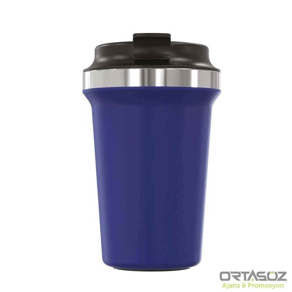 7993 RABOVA SİYAH 350 ML TERMOS BARDAK