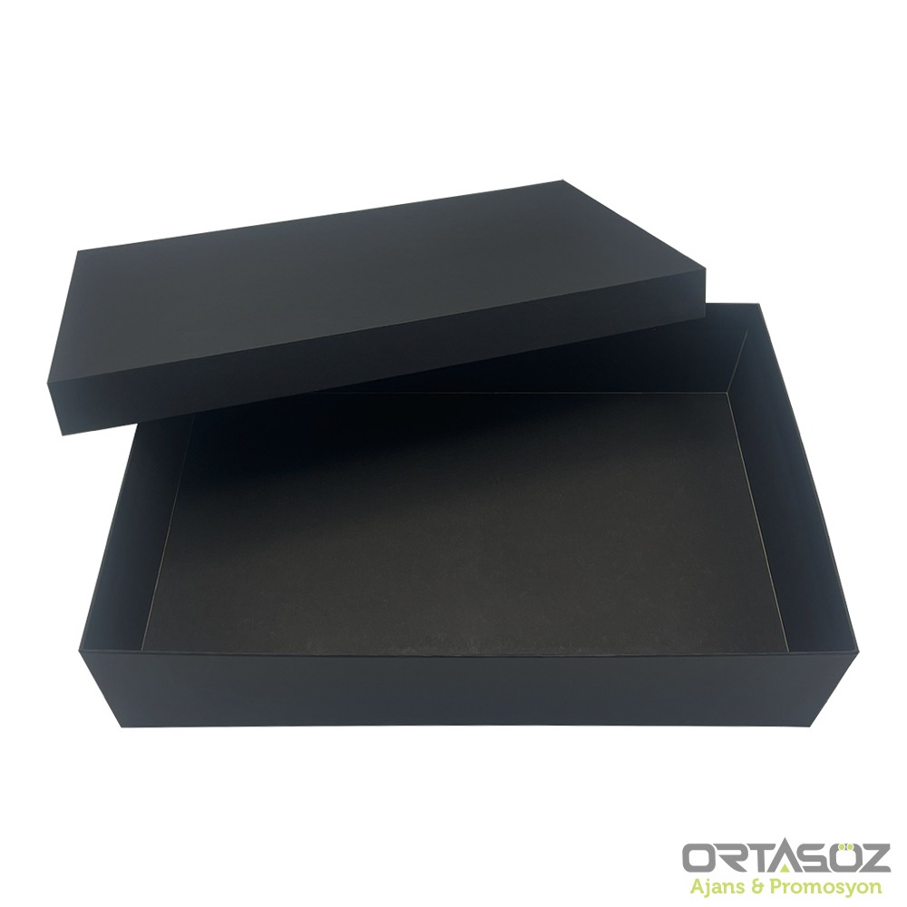 YONCA SİYAH GEÇME KAPAK KUTU