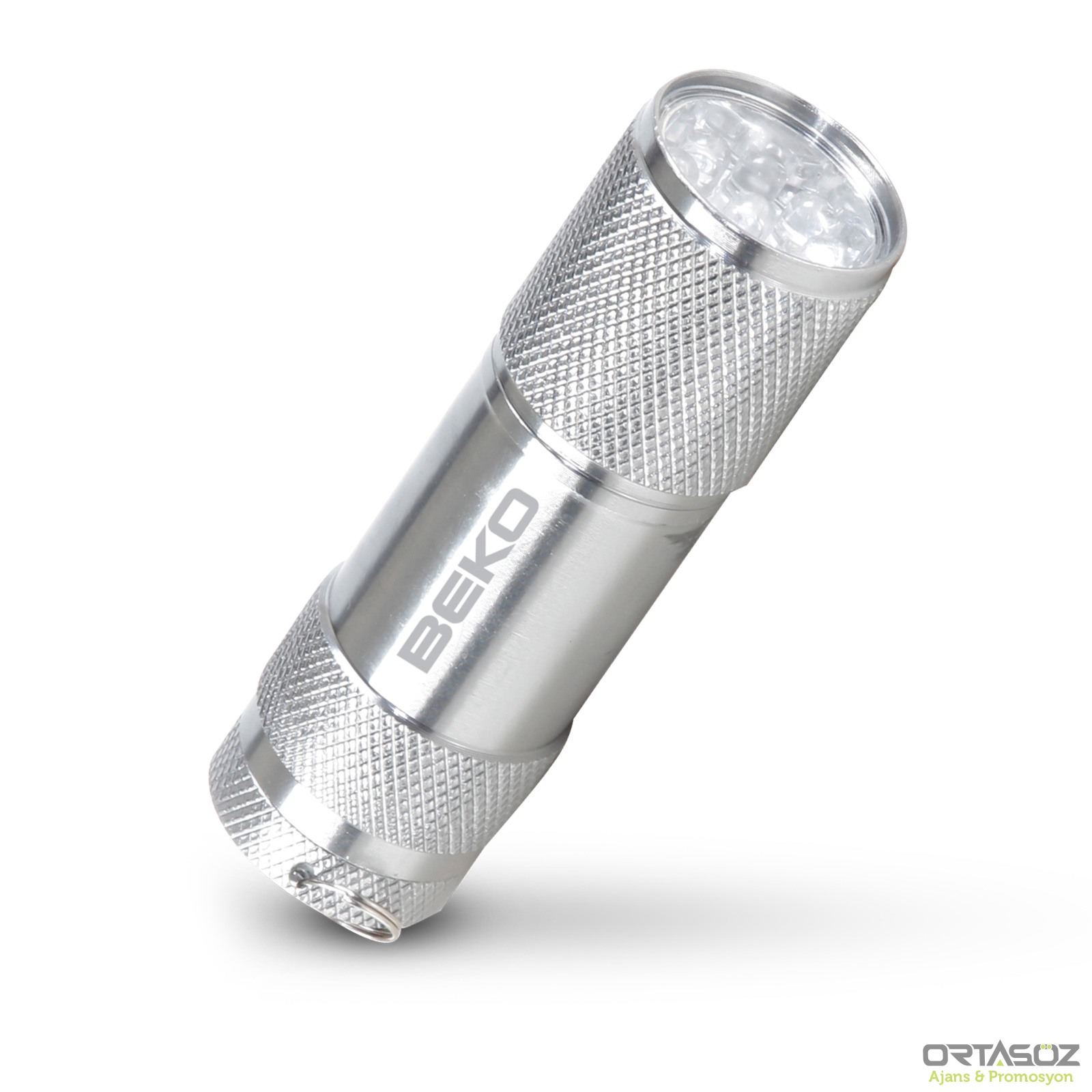 9020 İSPİNOZ SİYAH 9 LED EL FENERİ