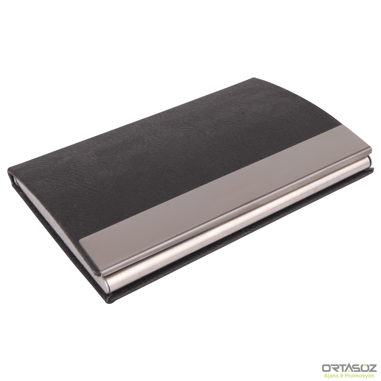 NAZENDE SİYAH DERİ KARTVİZİTLİK