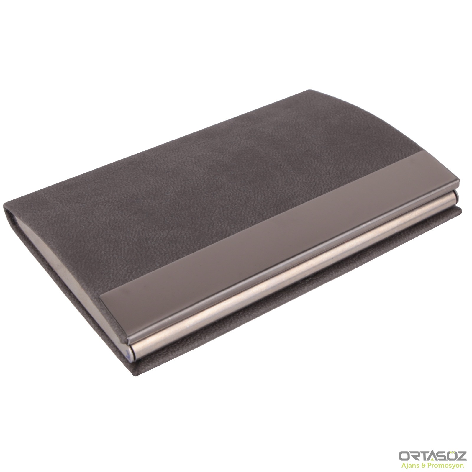 NAZENDE FÜME DERİ KARTVİZİTLİK