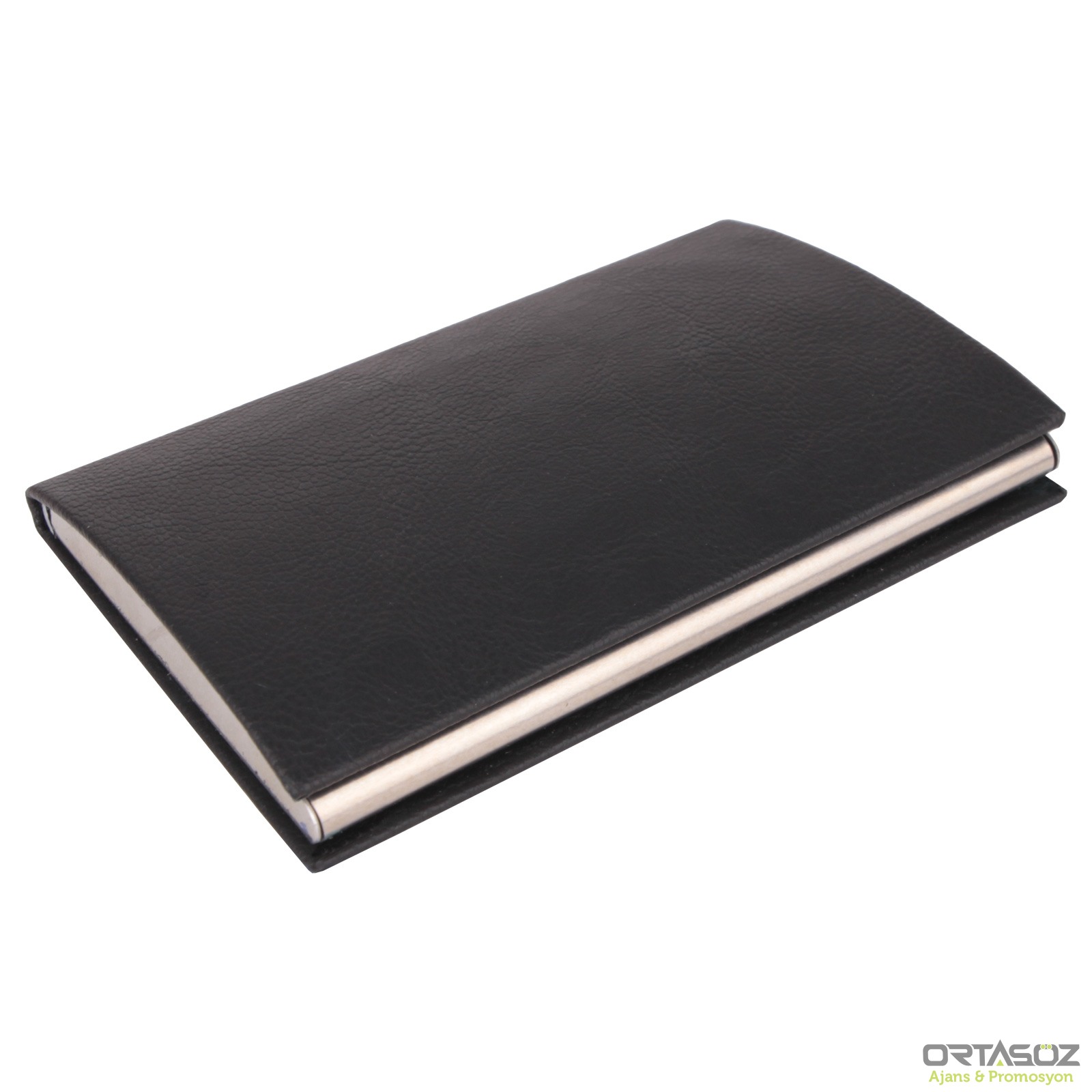 RAYİHA SİYAH DERİ KARTVİZİTLİK