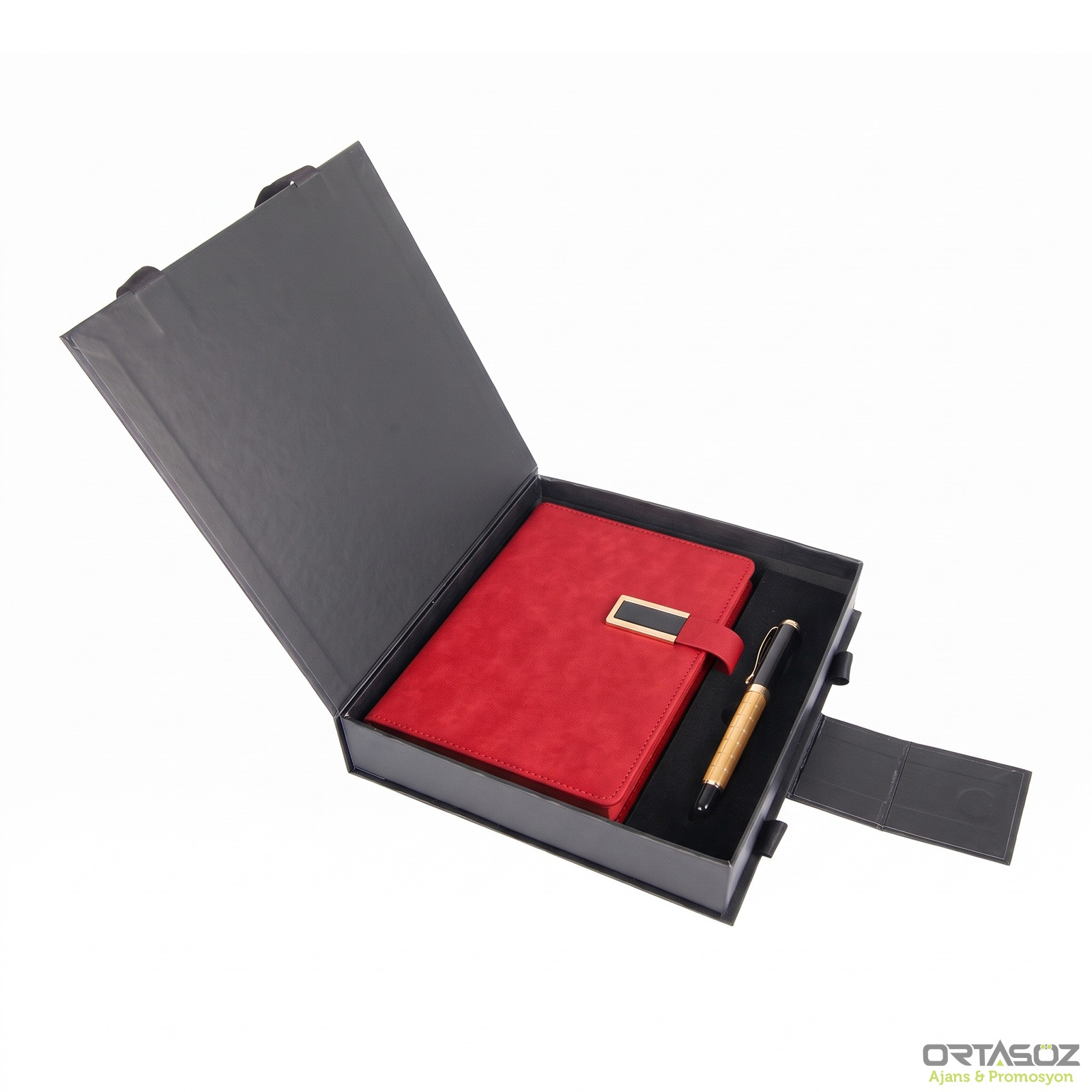 9113 KEMERALTI GRİ HEDİYELİK SET