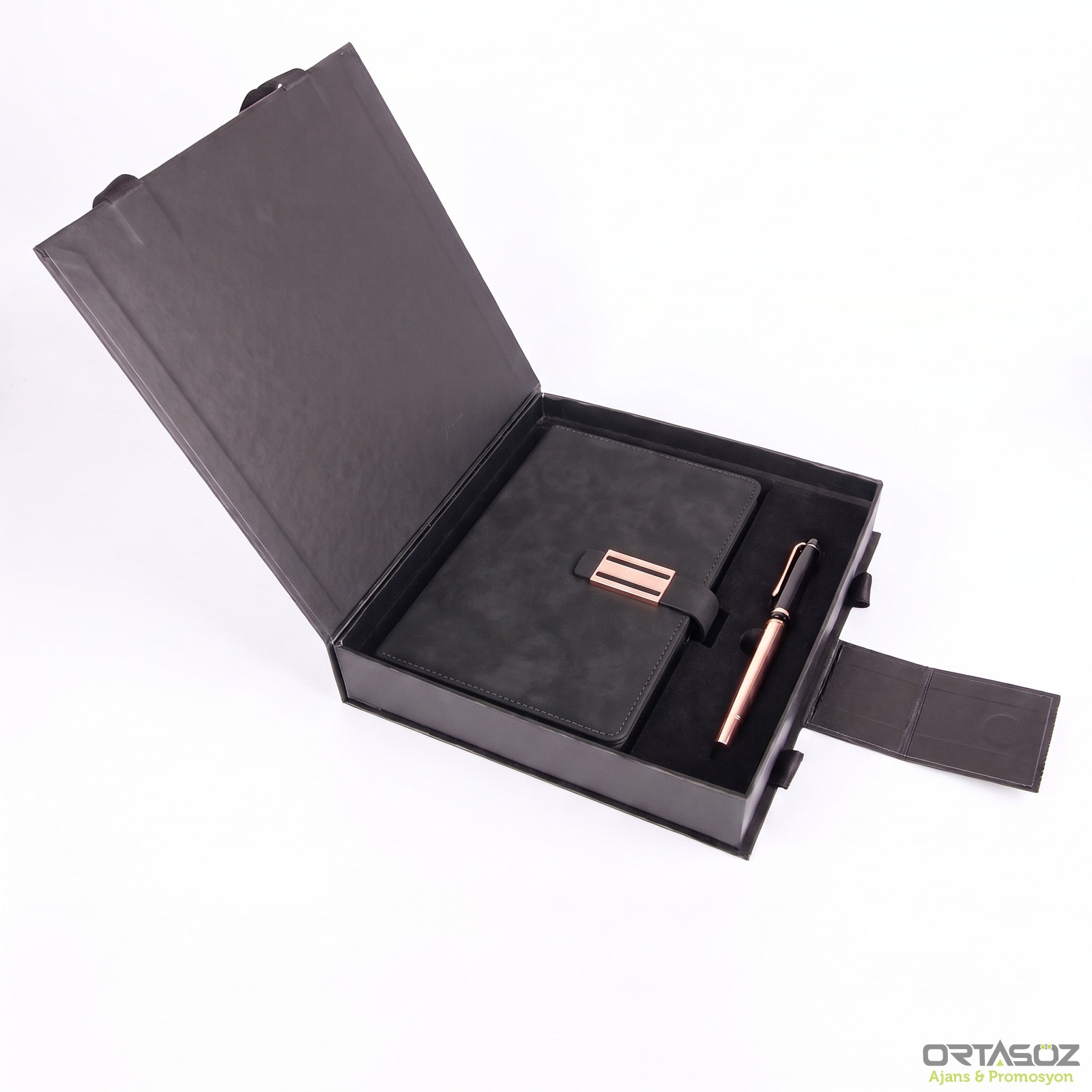 9114 KONAK GRİ HEDİYELİK SET