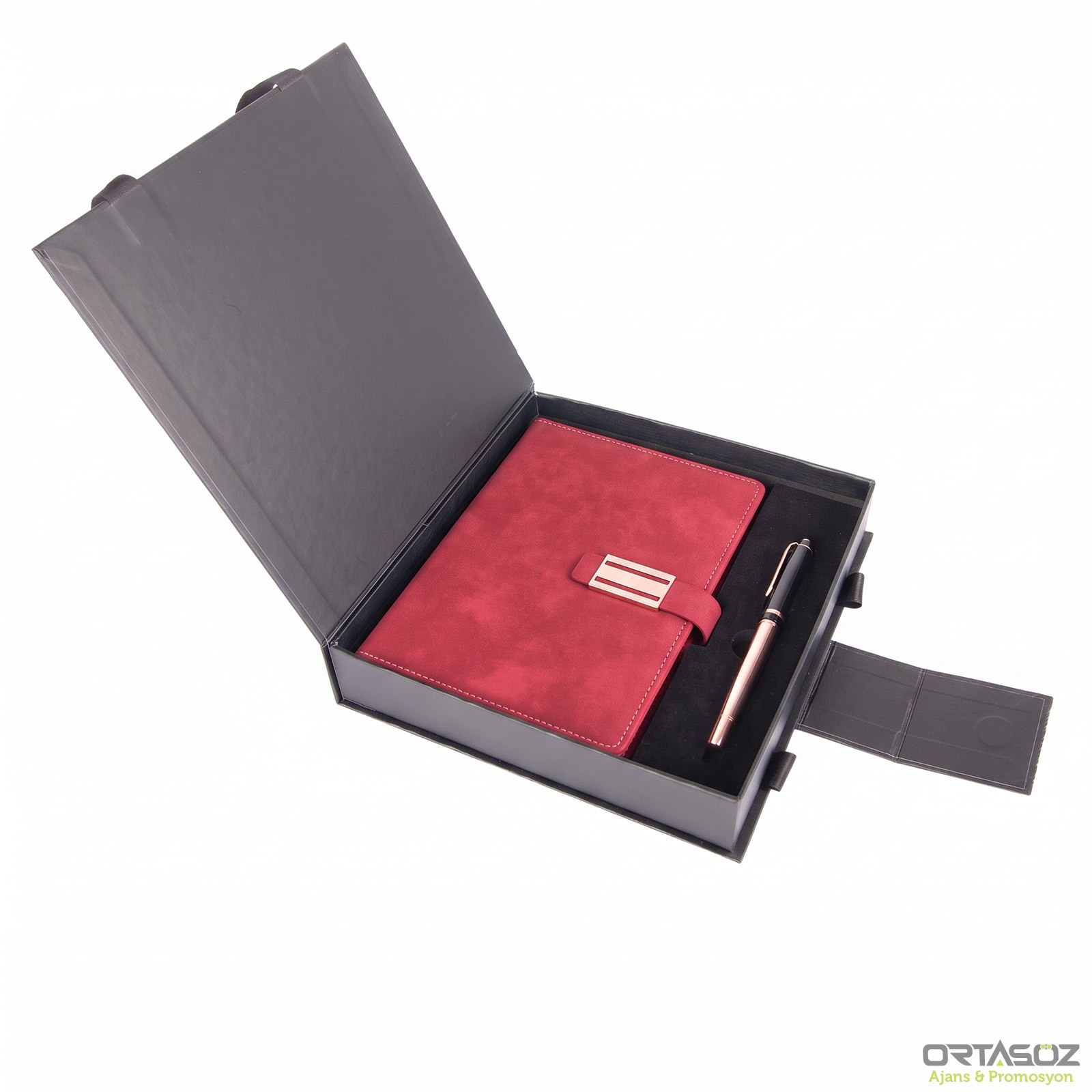 9114 KONAK GRİ HEDİYELİK SET