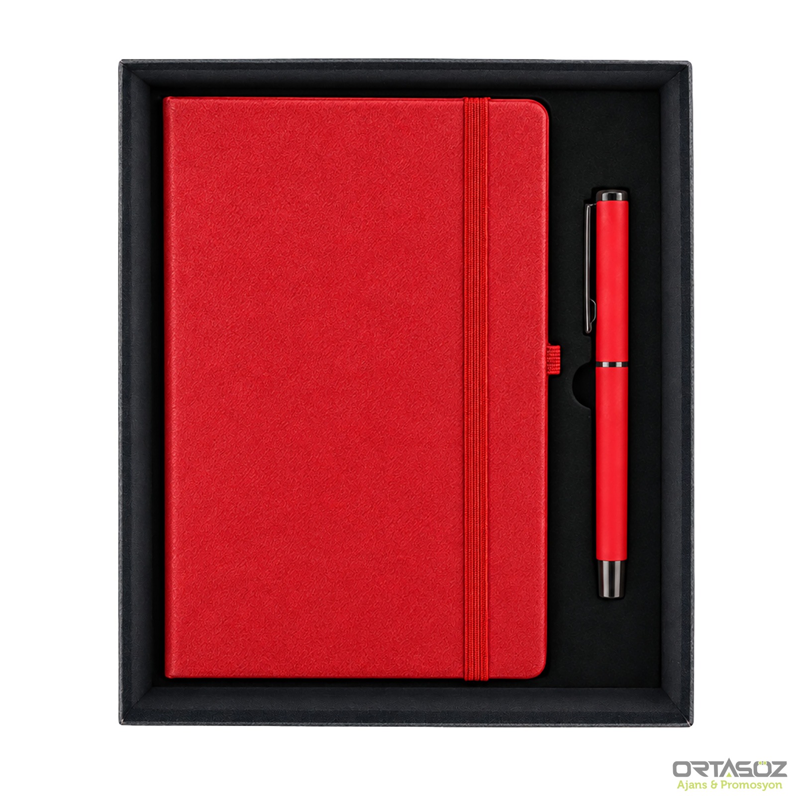 9143 TURNA LACİVERT HEDİYELİK SET